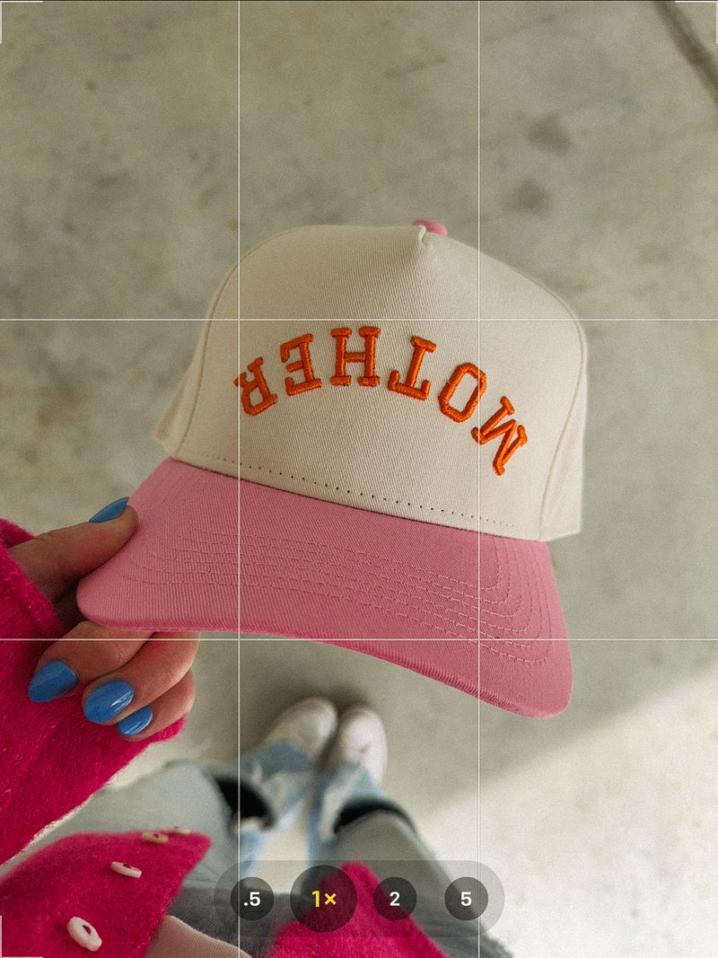 MOTHER Trucker Pink