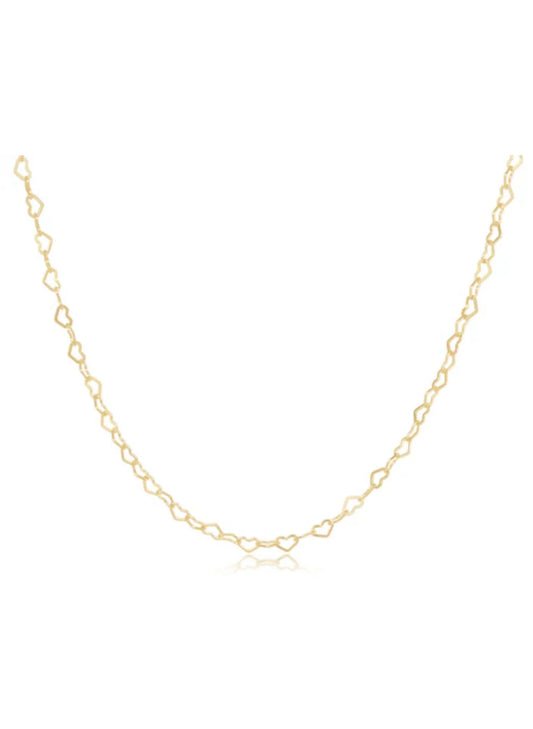 E Newton Gold Love Chain