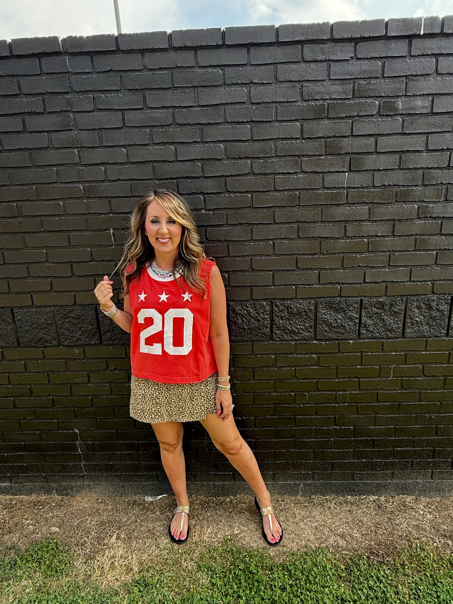 Lincoln Leopard Skort