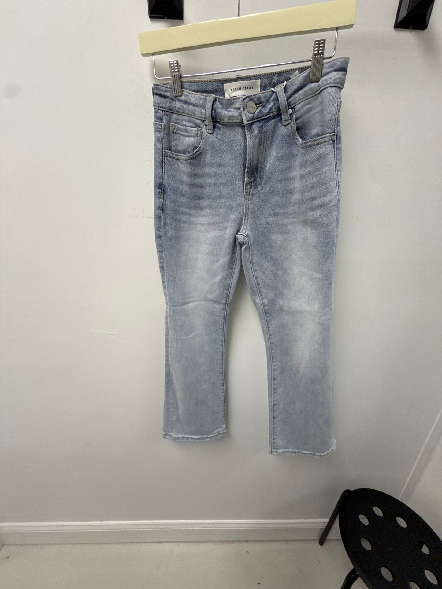 Lanie Mid Rise Crop Flare