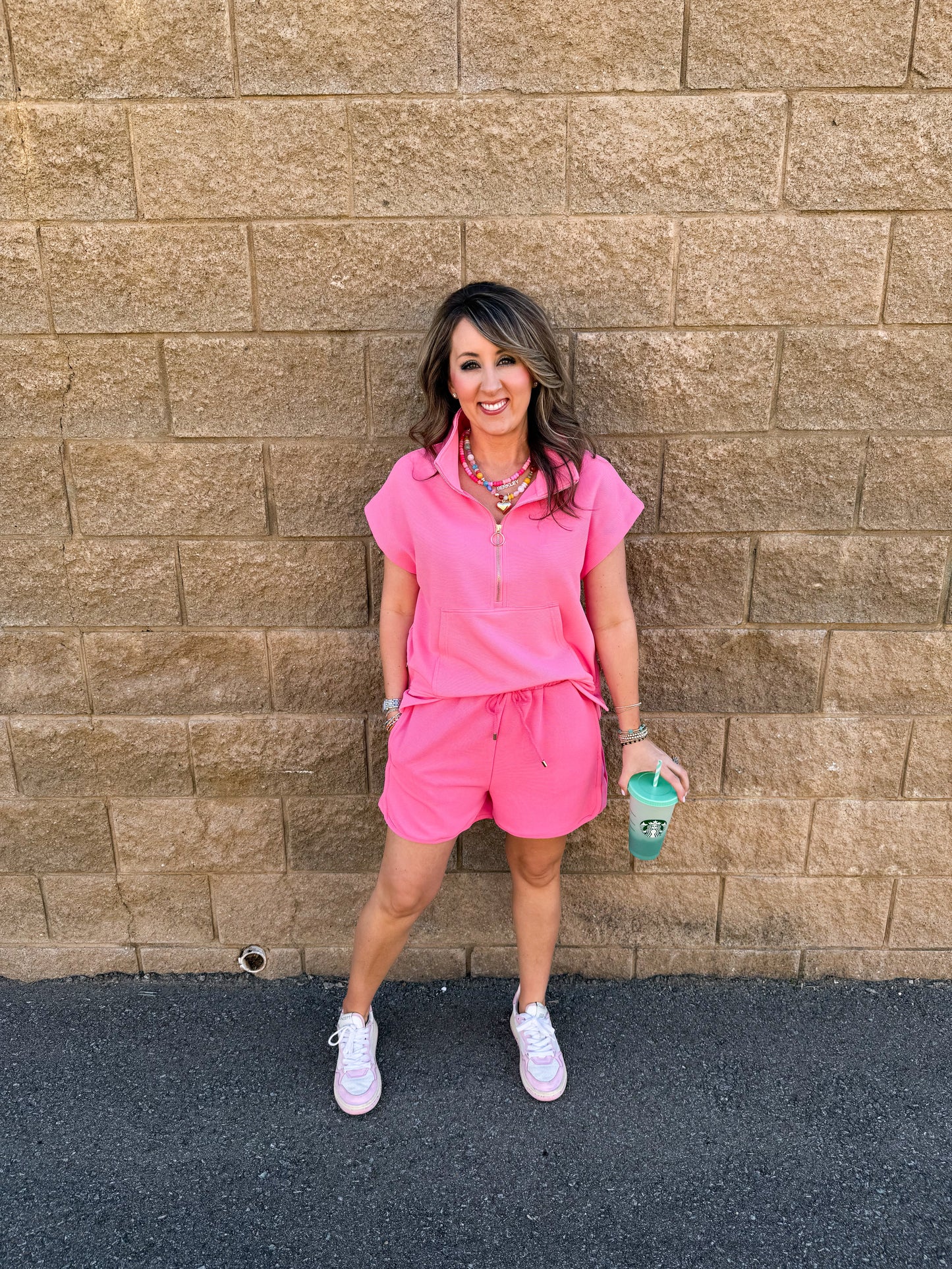 Nella Pink Shorts