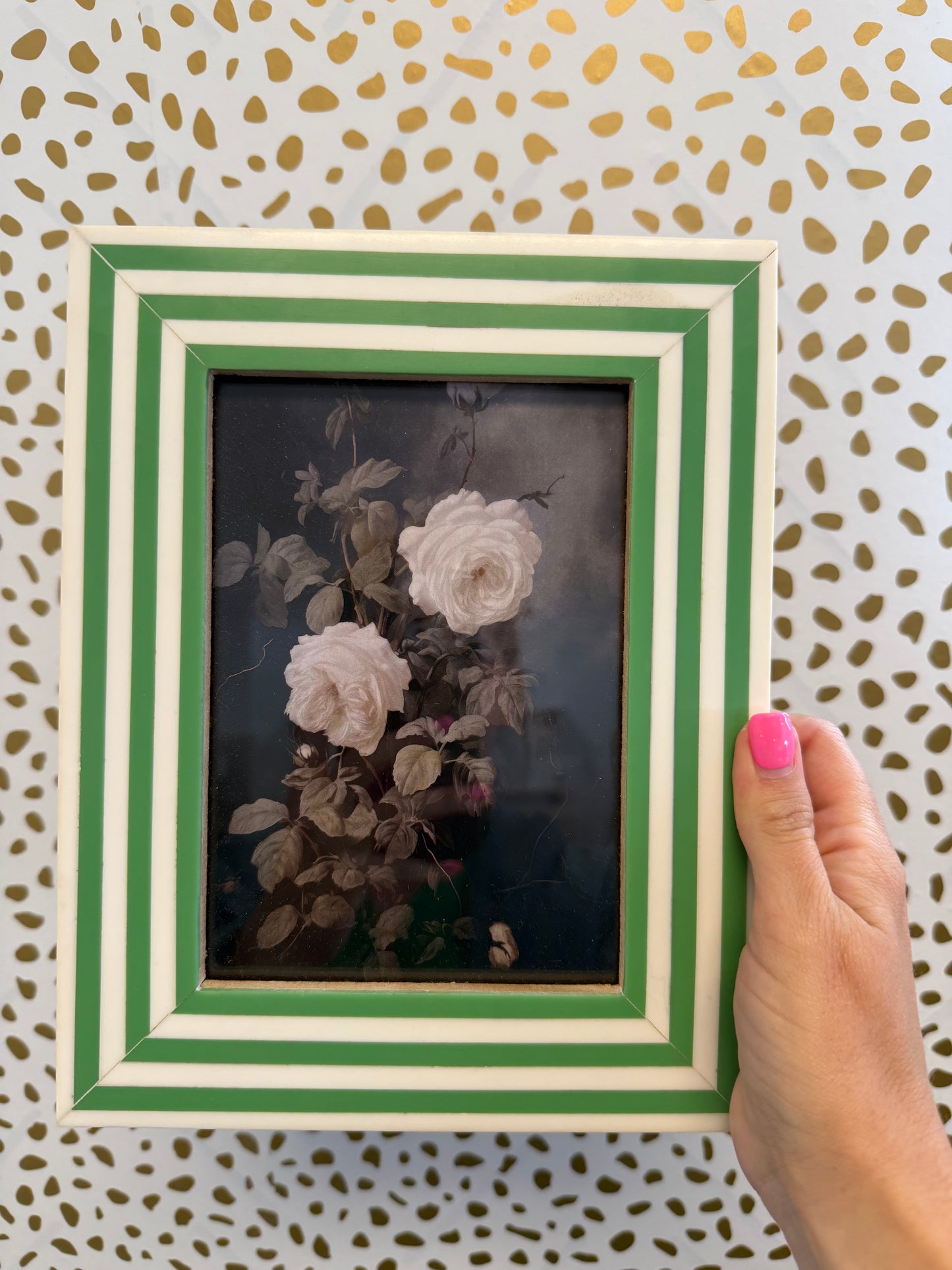 Inlaid Stripe Frame