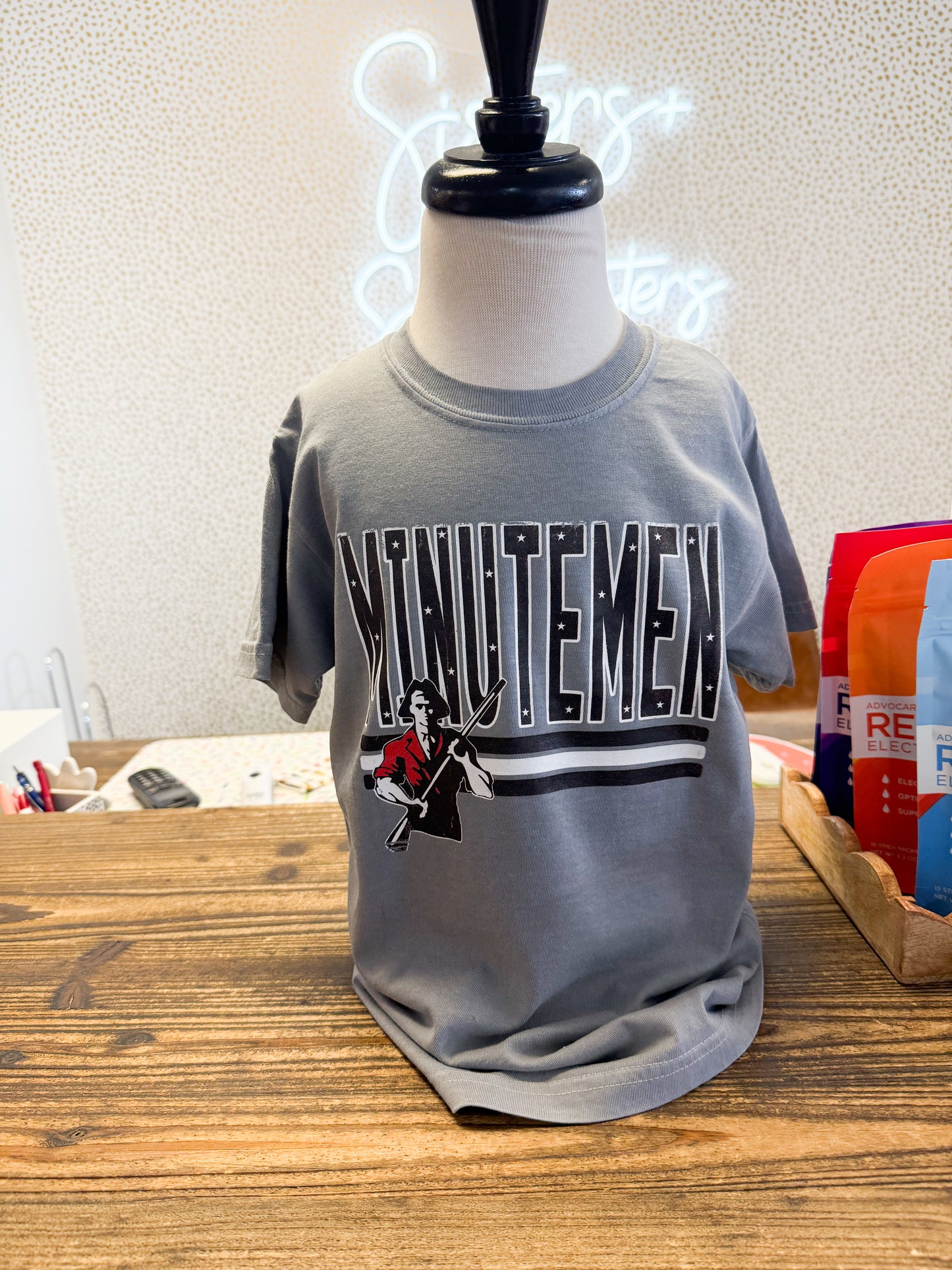 Minutemen Mascot Spirit Shirt