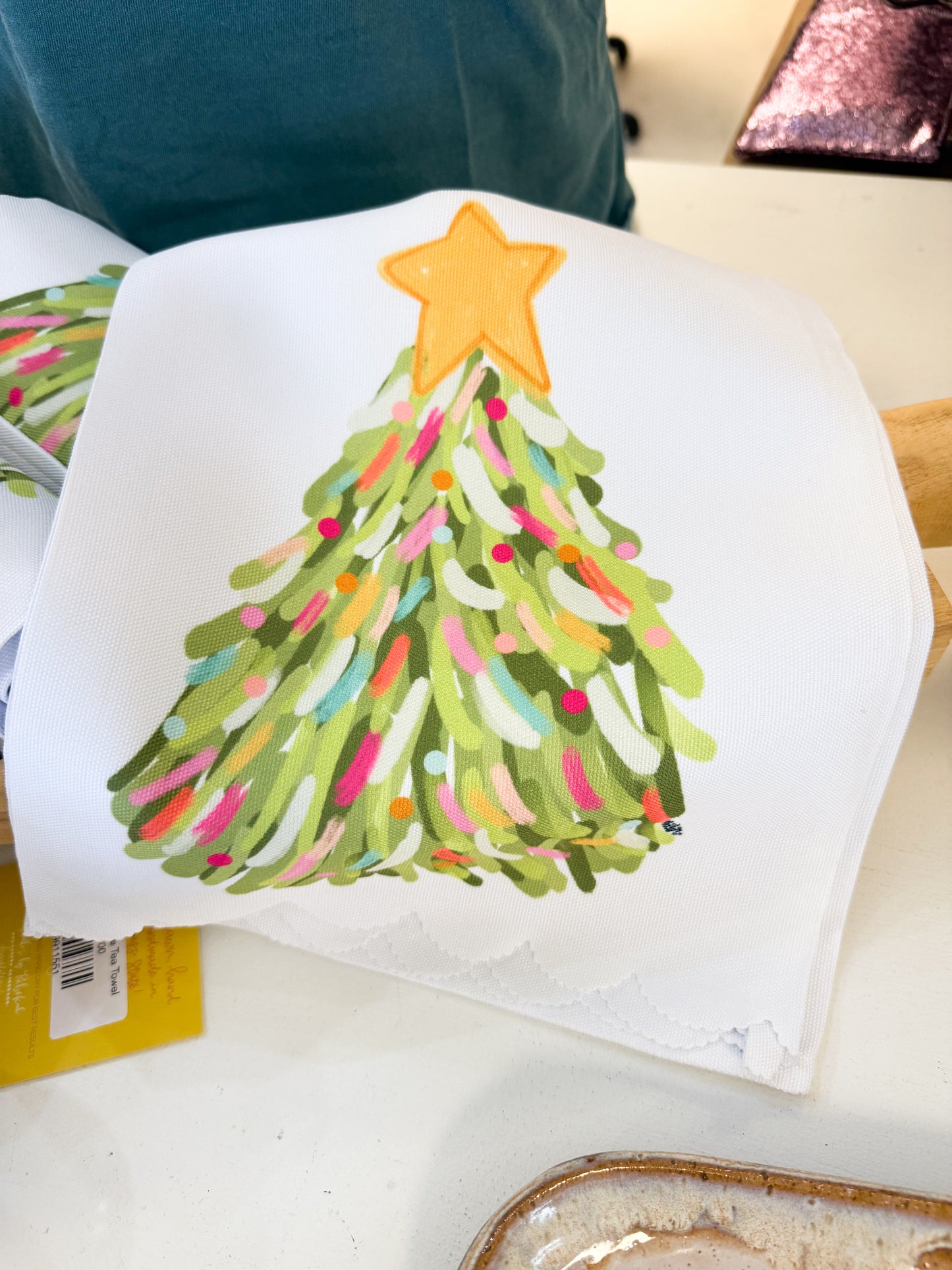 Christmas Tree Tea Towel