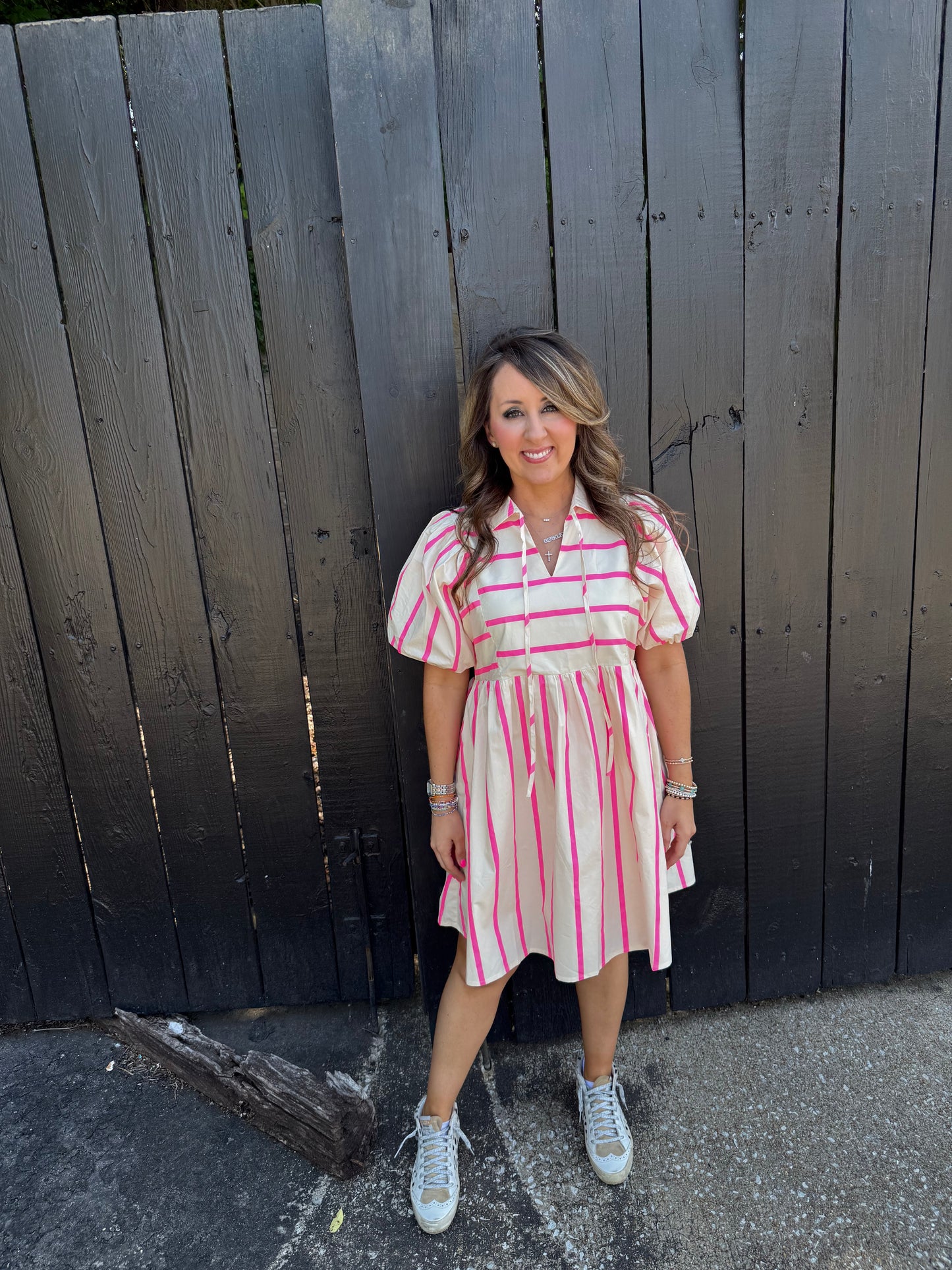Sallie Stripe Dress