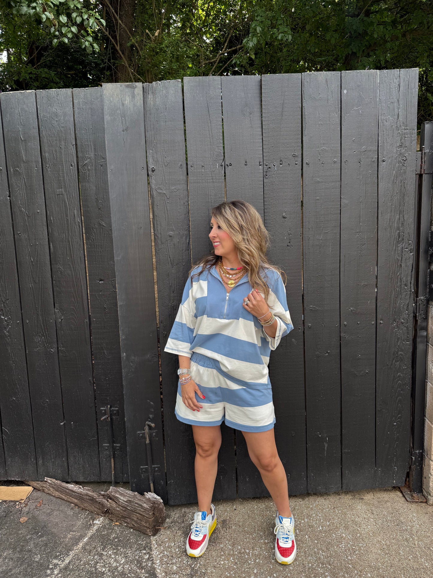 Calli Stripe Shorts