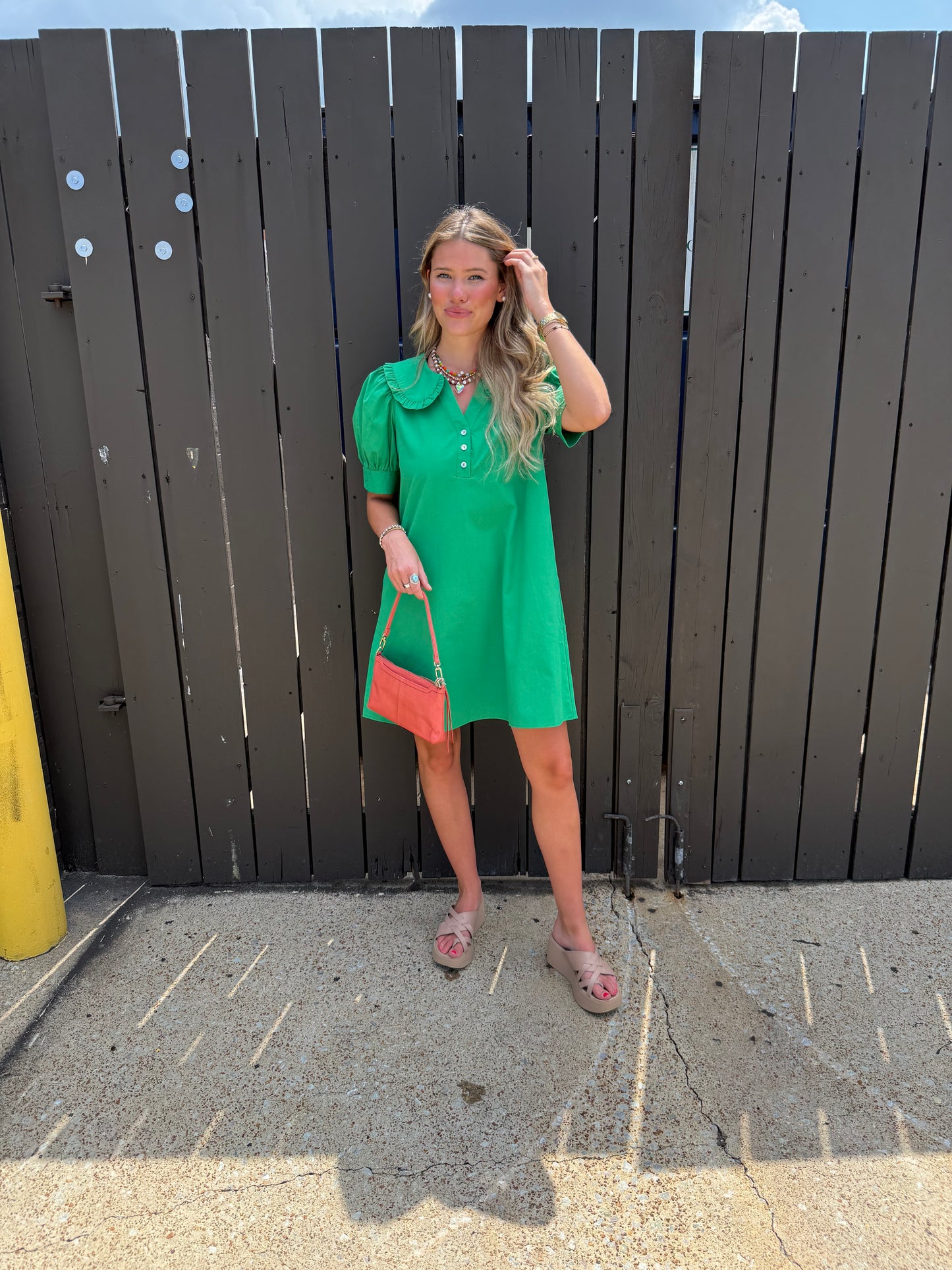 Bree Green Dress