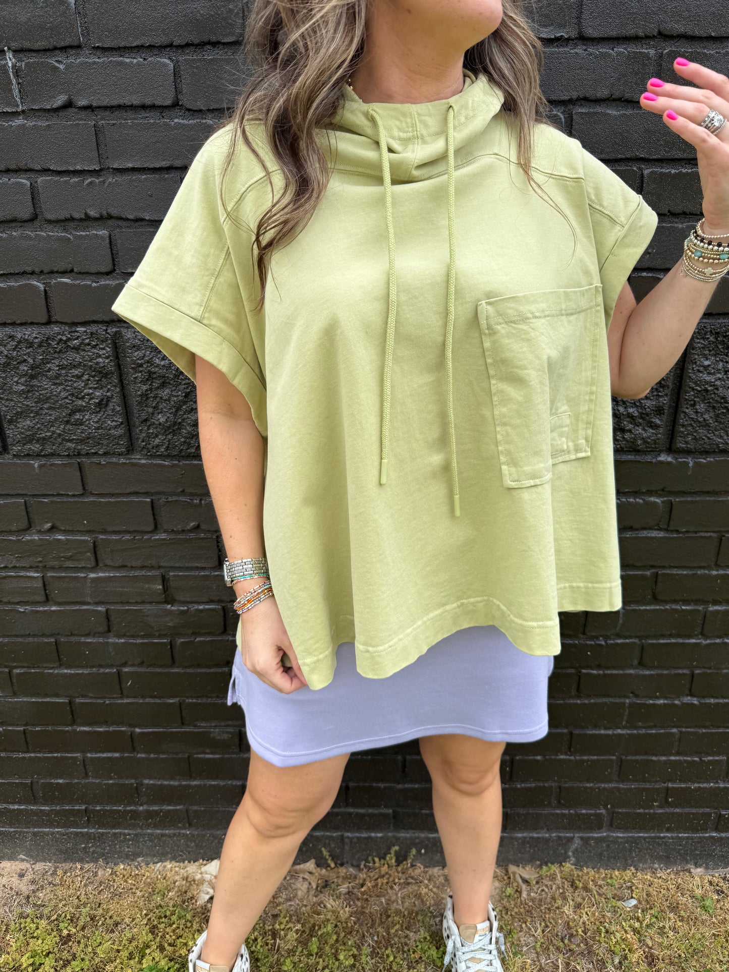 Tilda Green Top