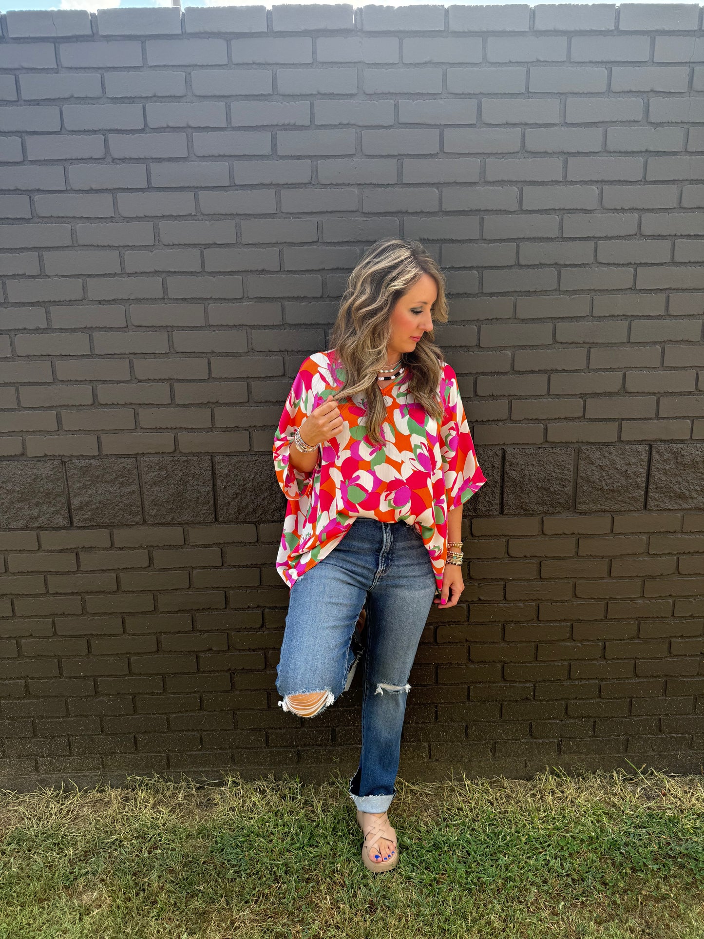 Averie Floral Top