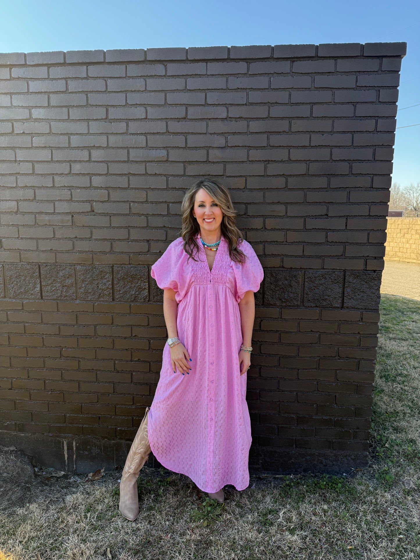 Wynn Pink Dress
