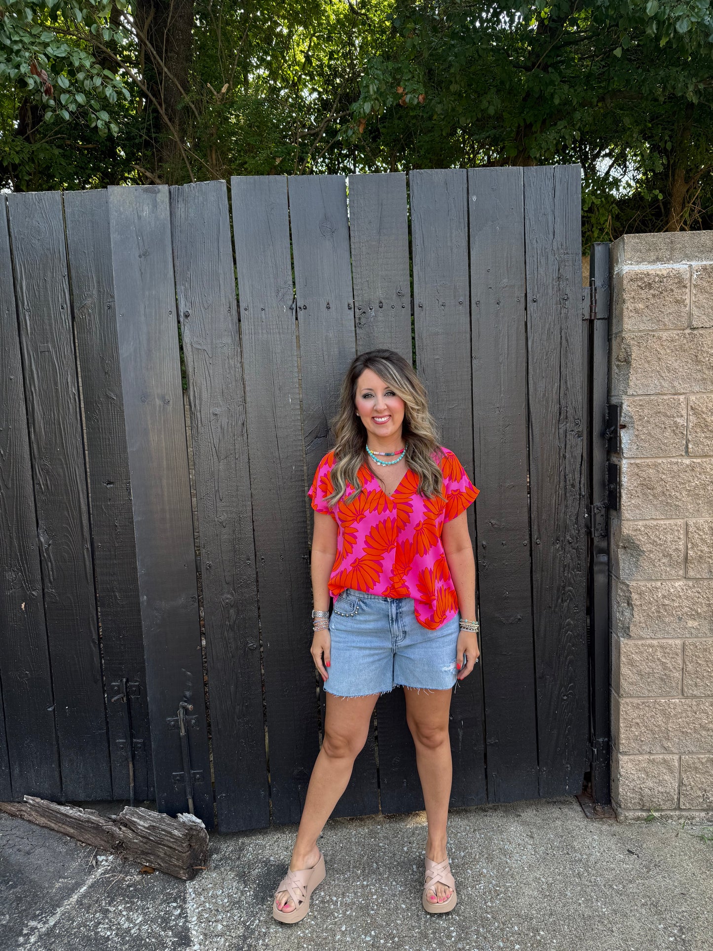 Arly Floral Top