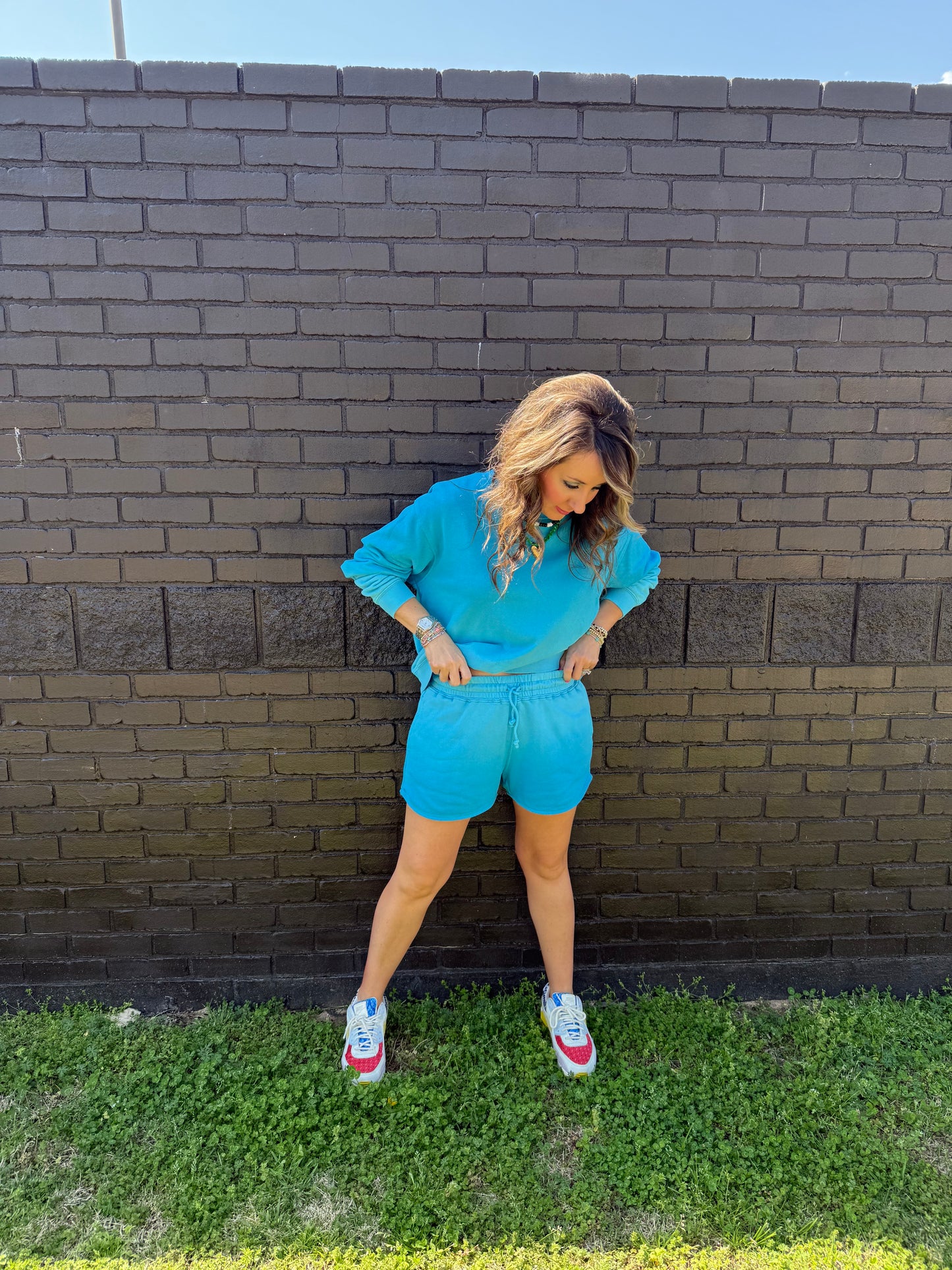 Yara Blue Shorts