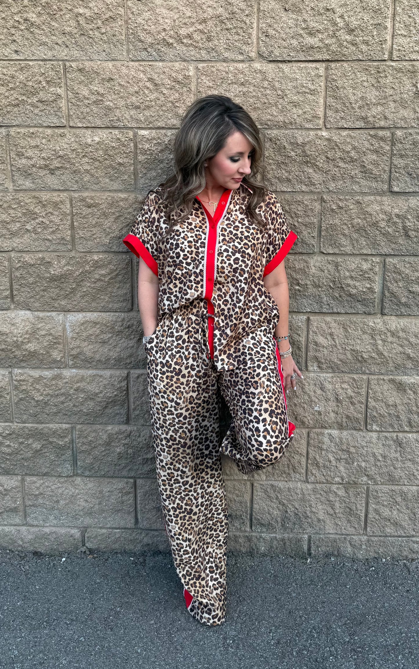 Banks Leopard Top