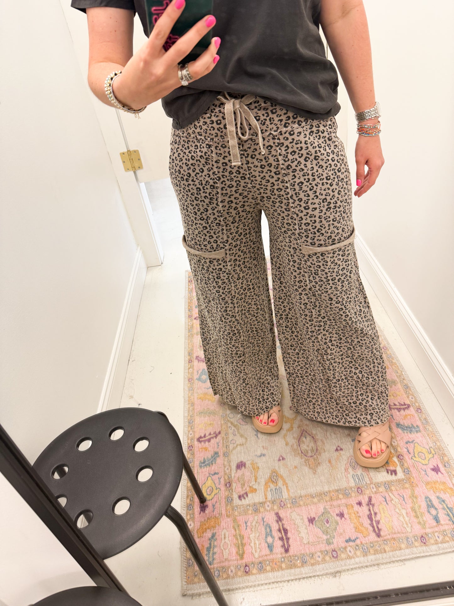 Pria Leopard Pants