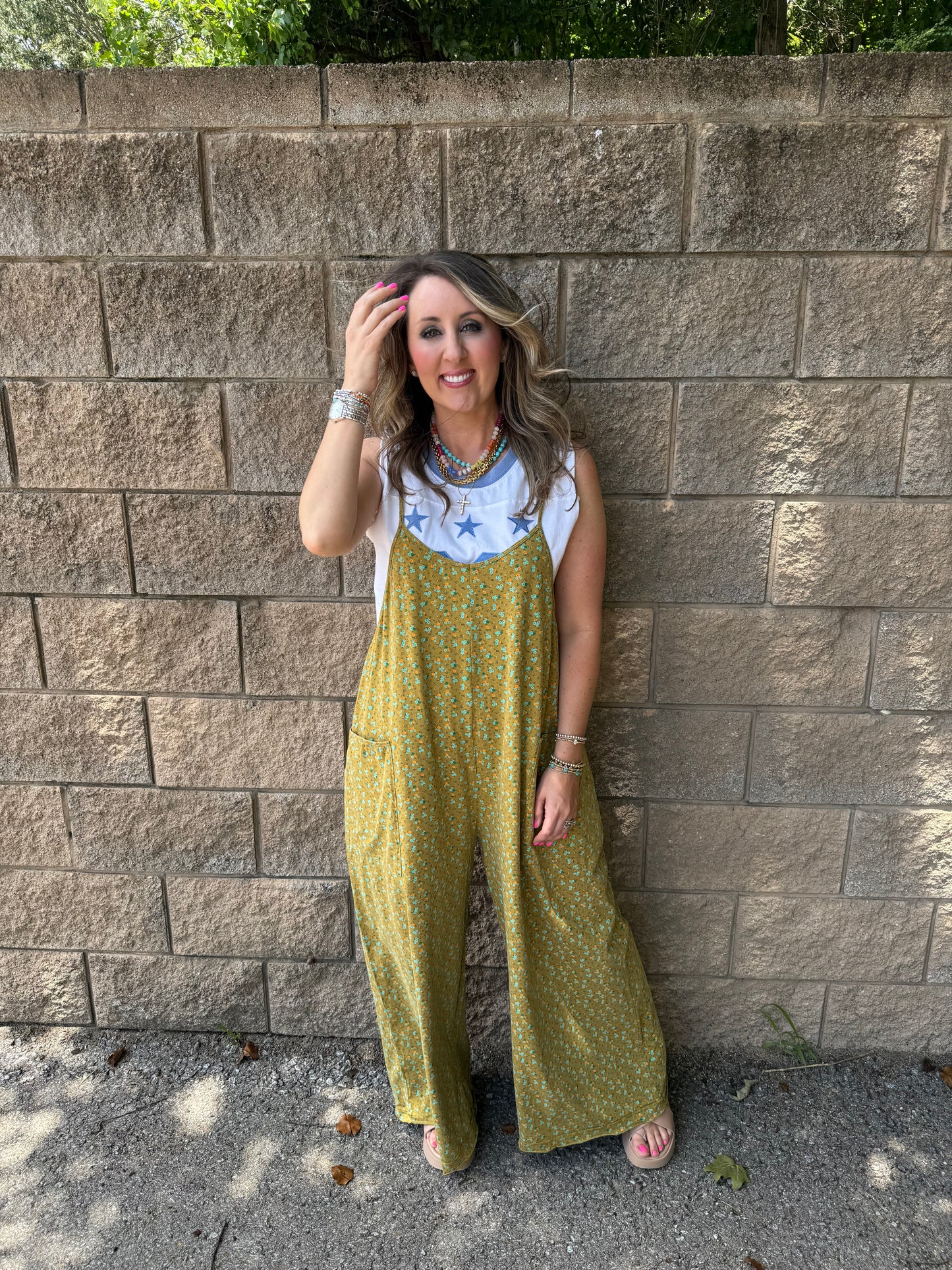 Emmy Jumpsuit Green