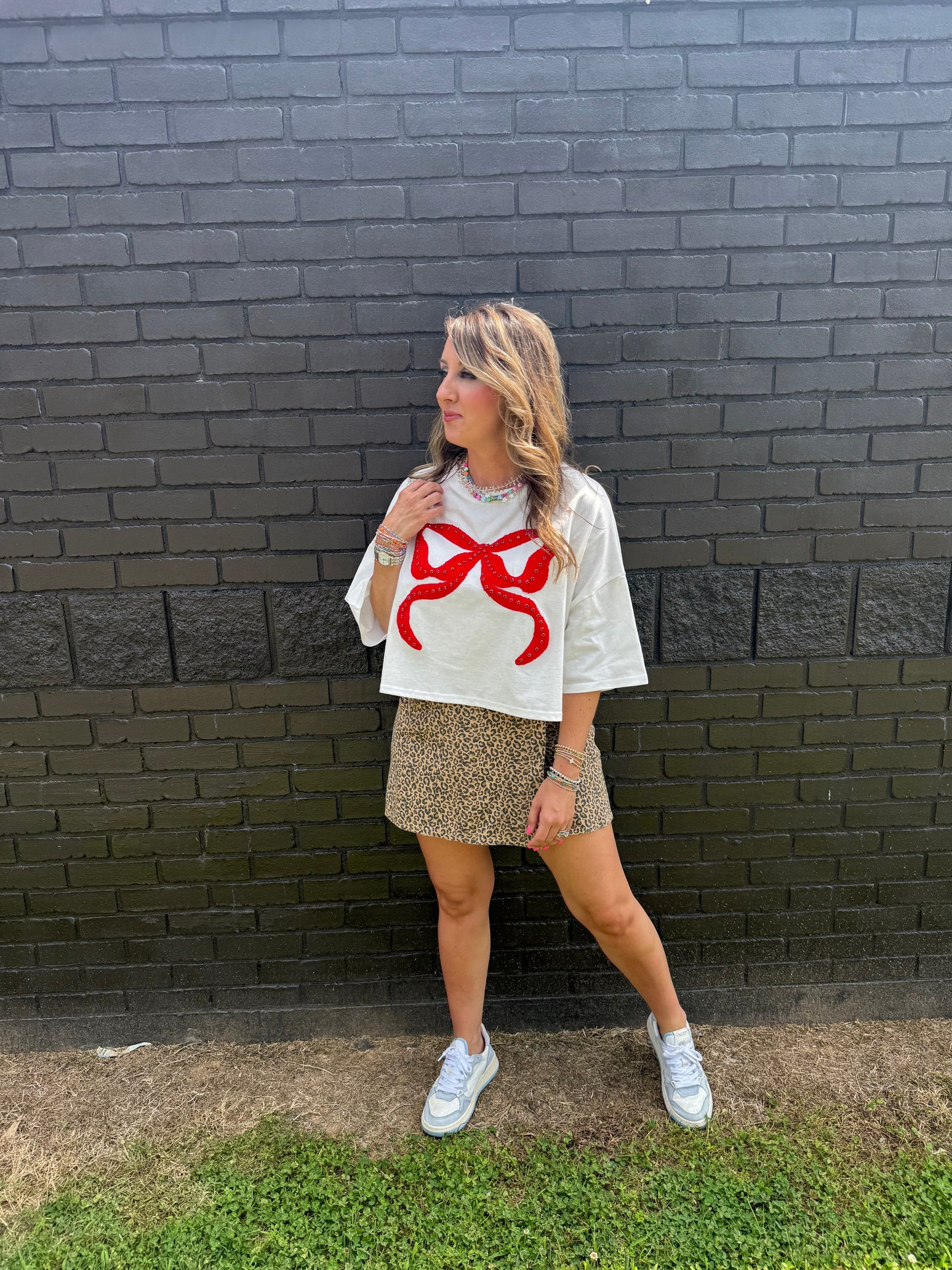 Lincoln Leopard Skort
