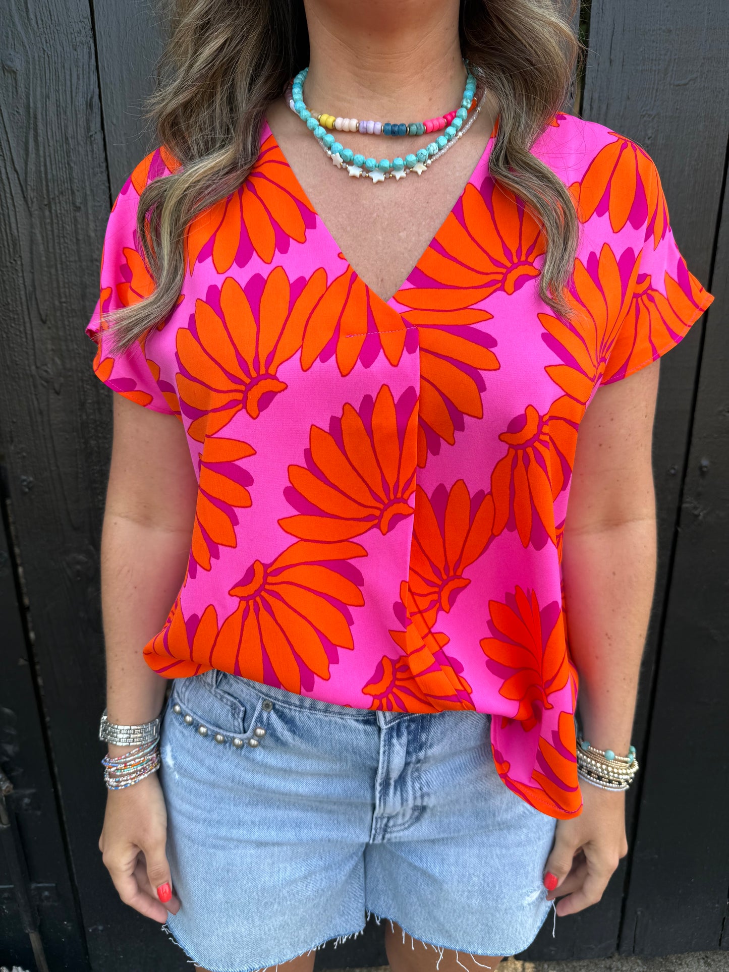 Arly Floral Top