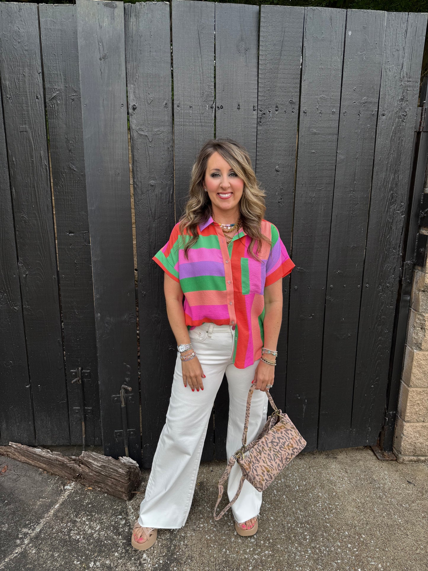 Hali Stripe Top