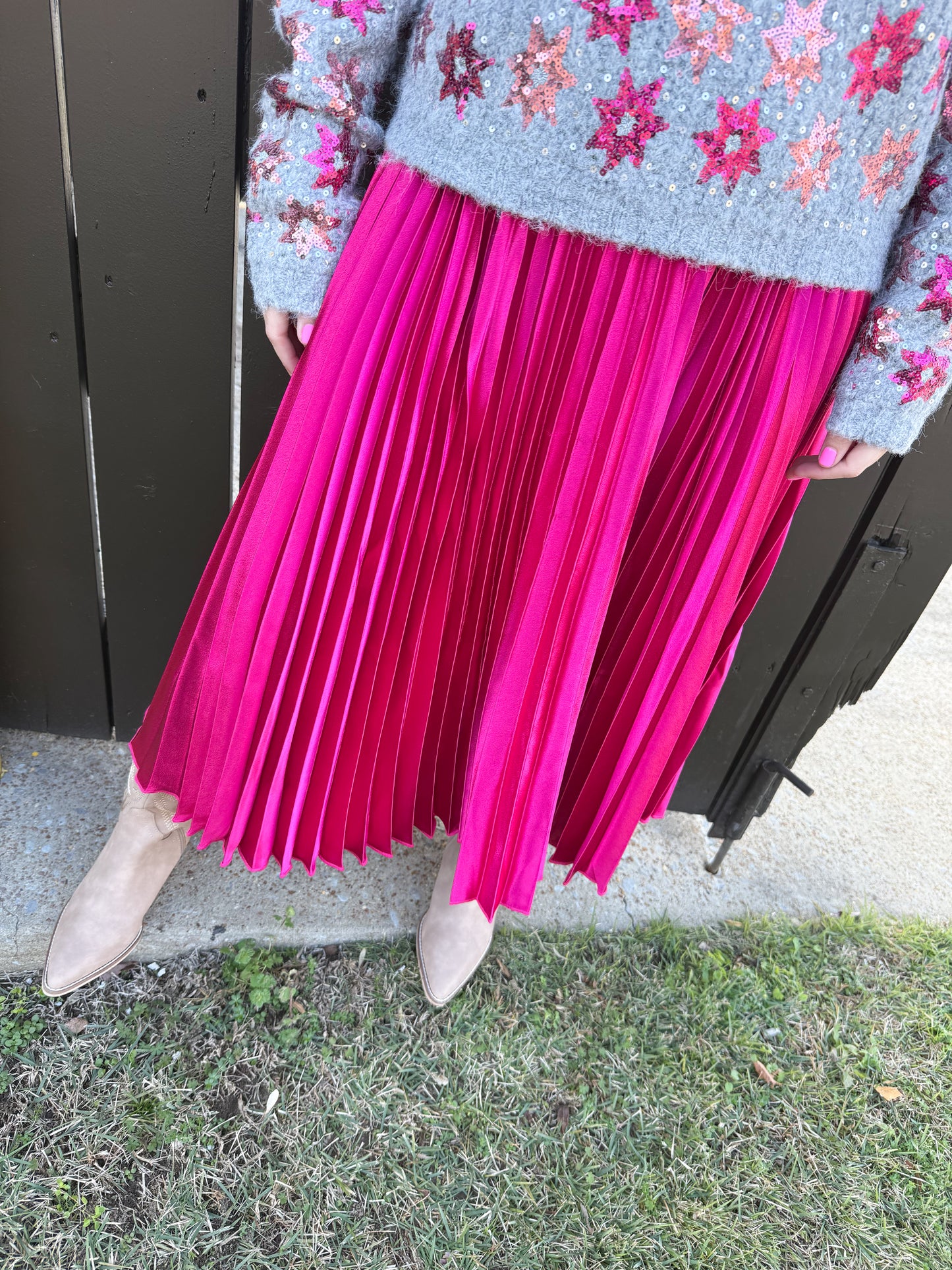 Shimmering Skirt Pink