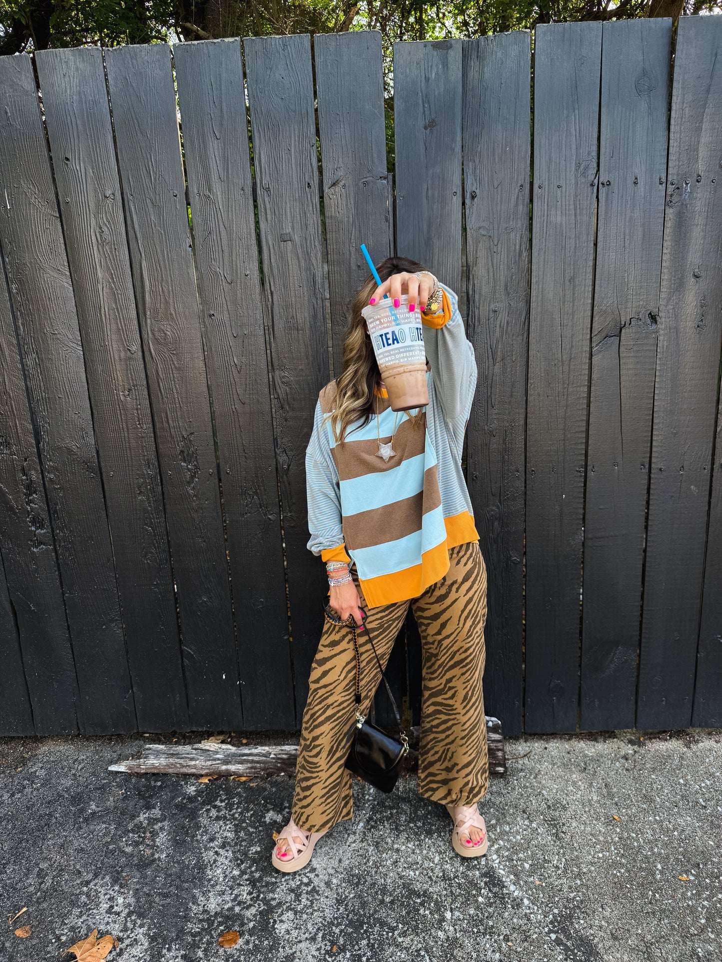 Banks Zebra Brown Pants