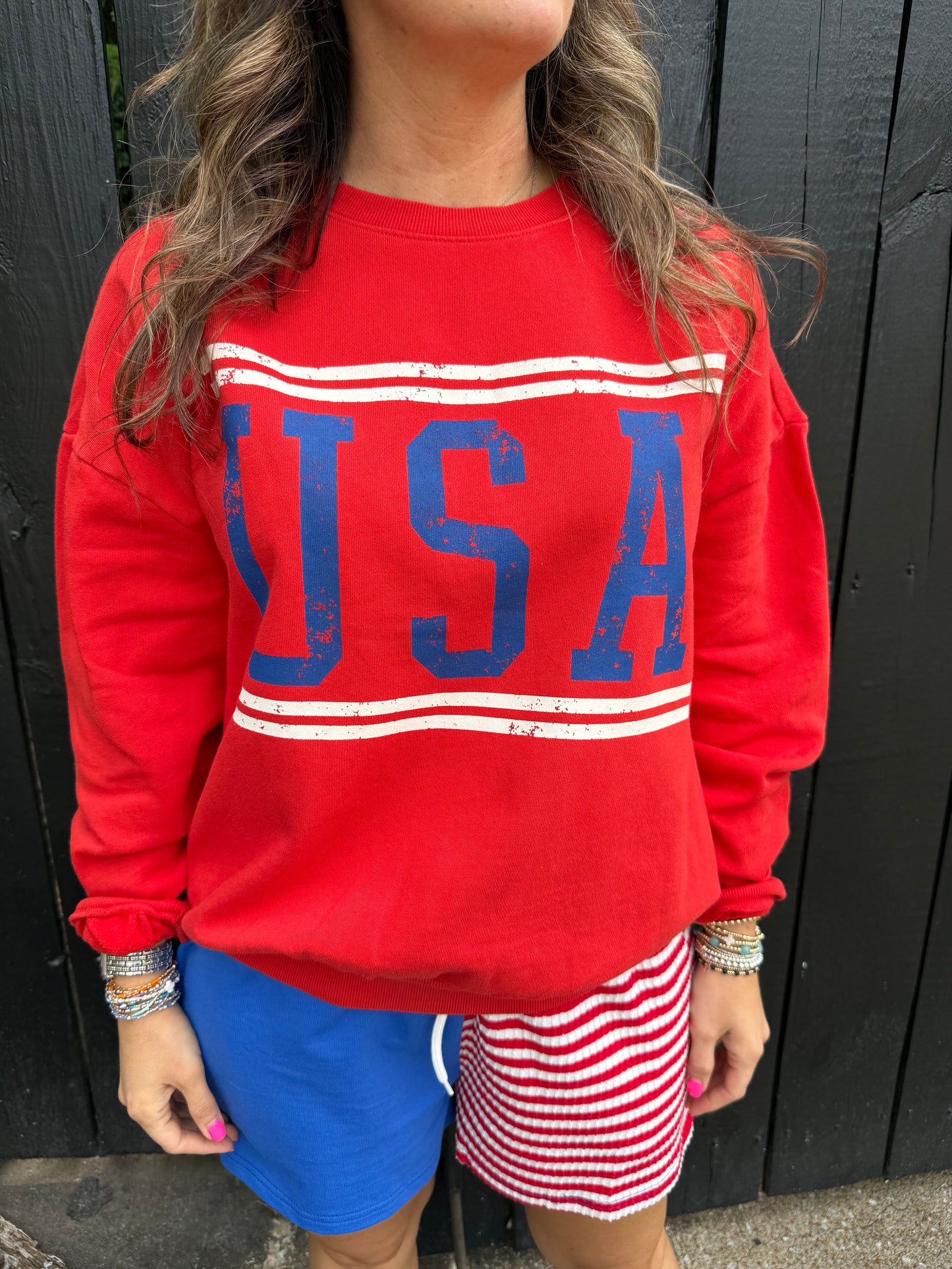 Z Supply USA Sunday Sweatshirt
