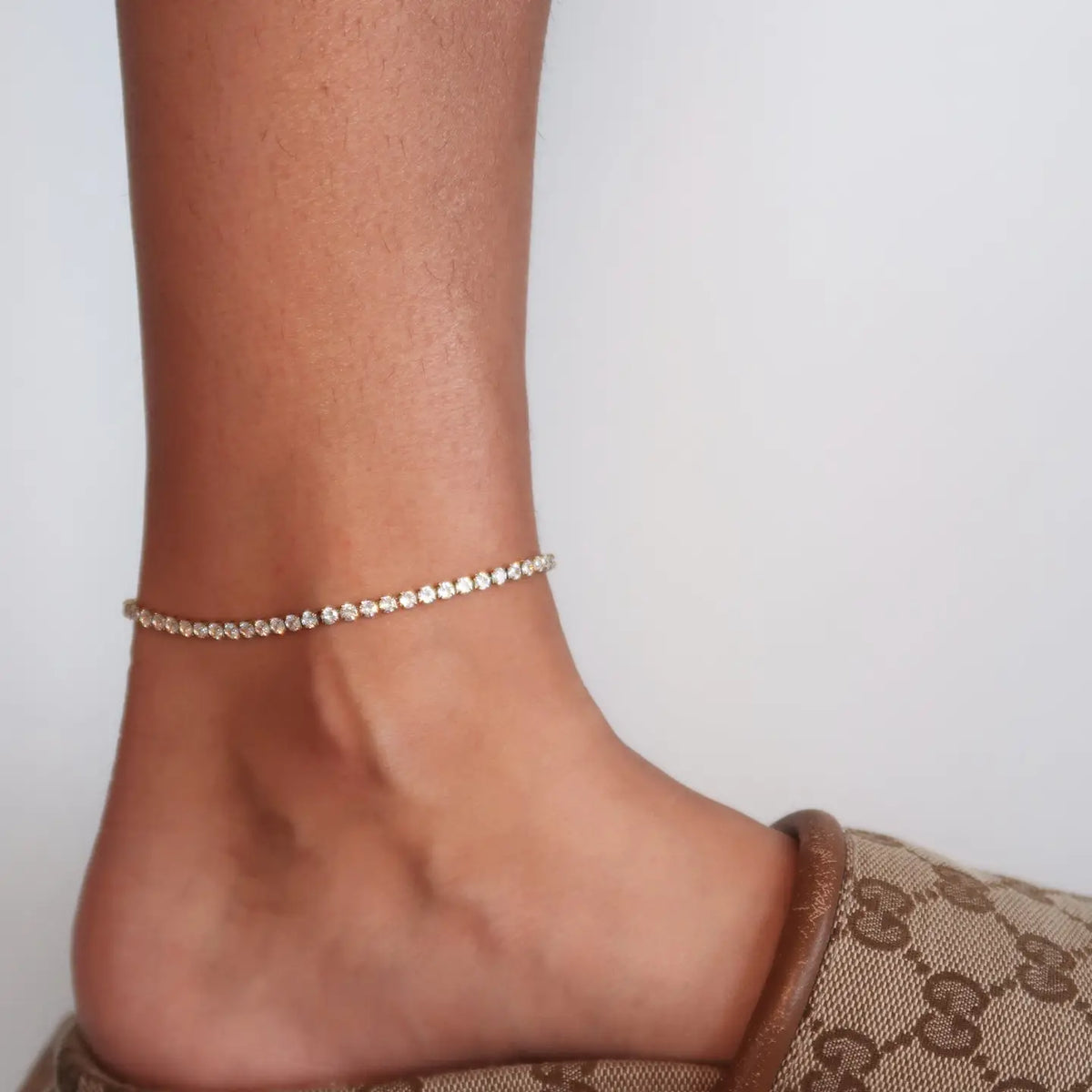 Rhinestone Anklet