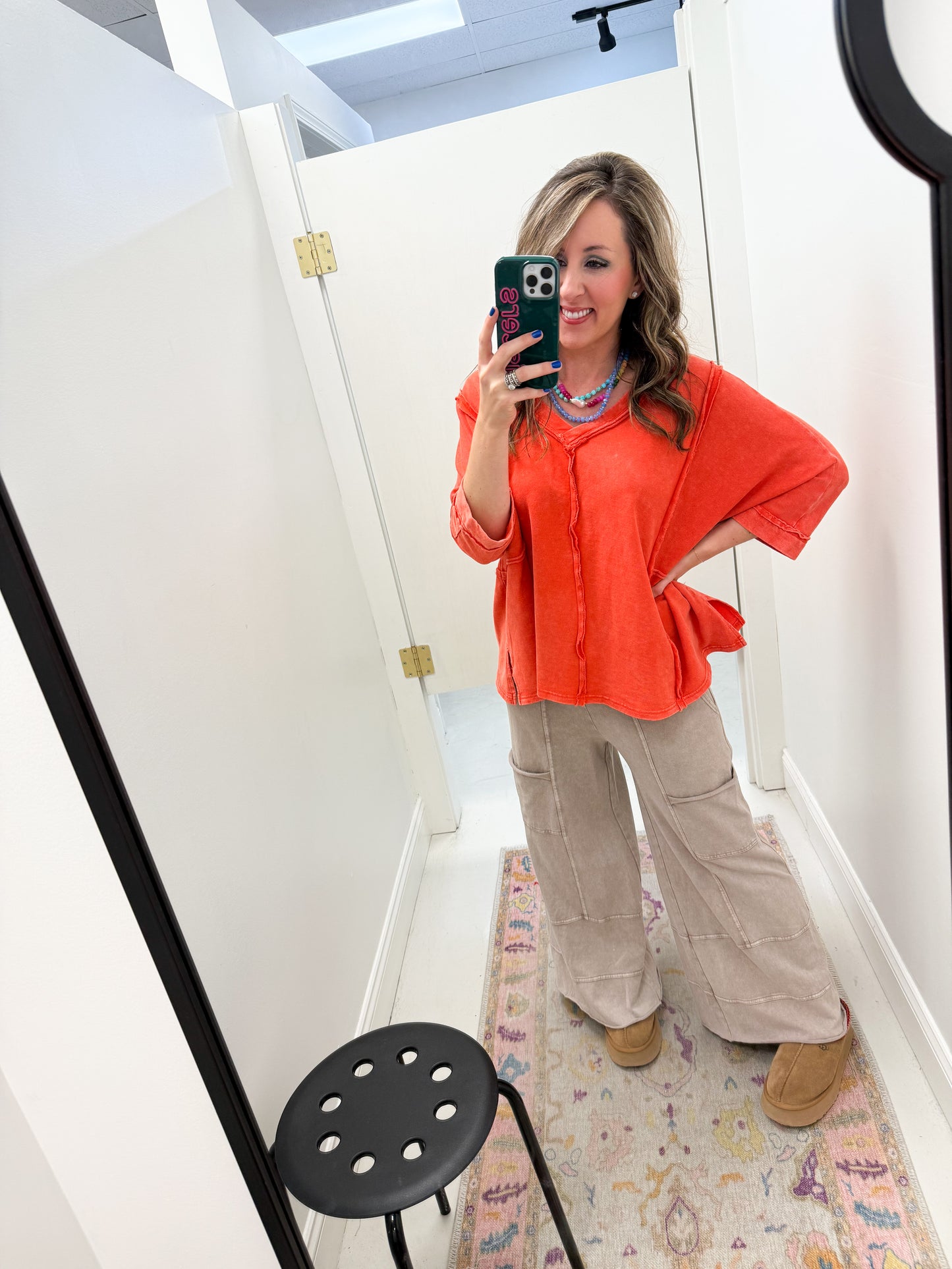 Willow Pocket Wide Leg Mocha