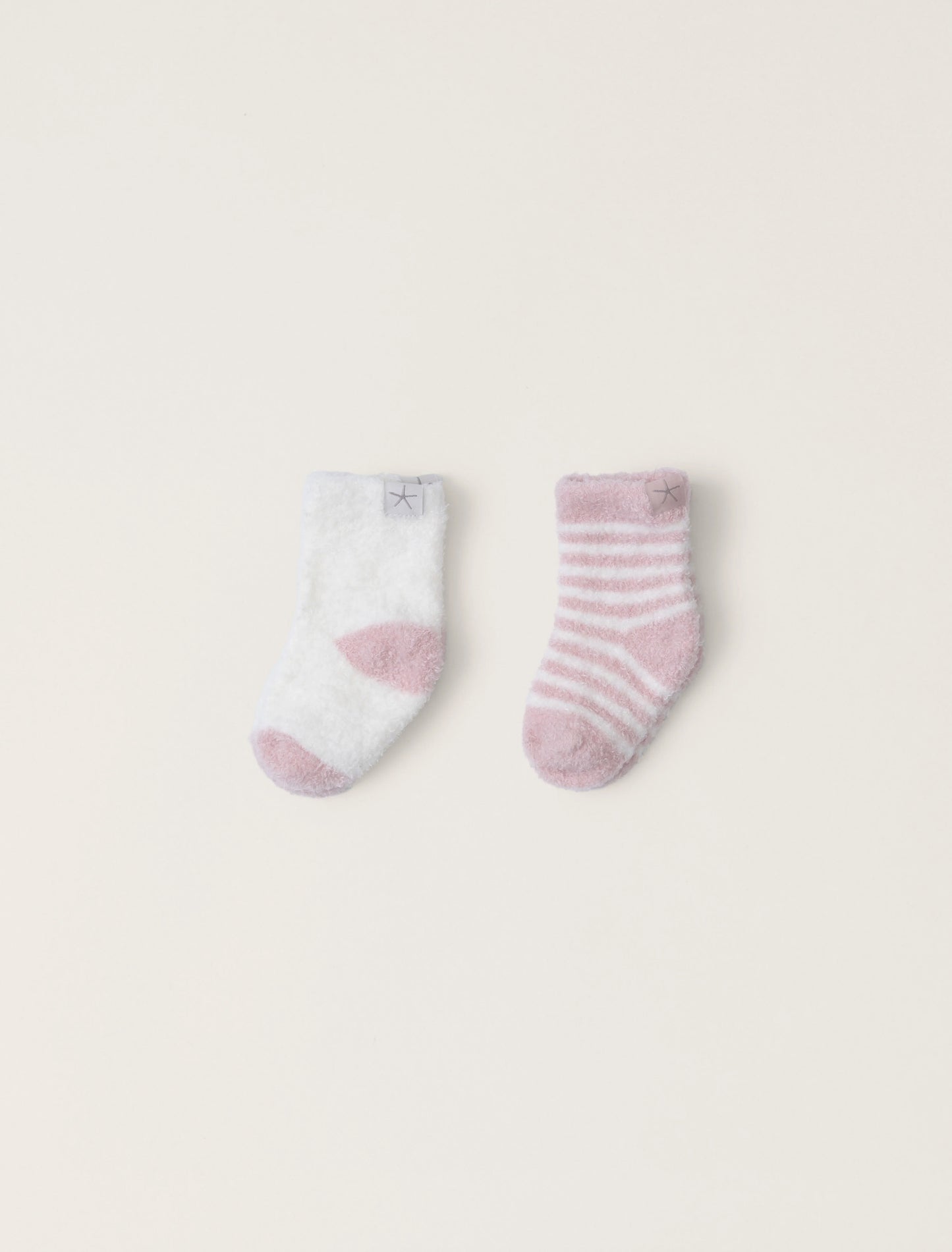Barefoot Dreams Baby Heart Sock Set