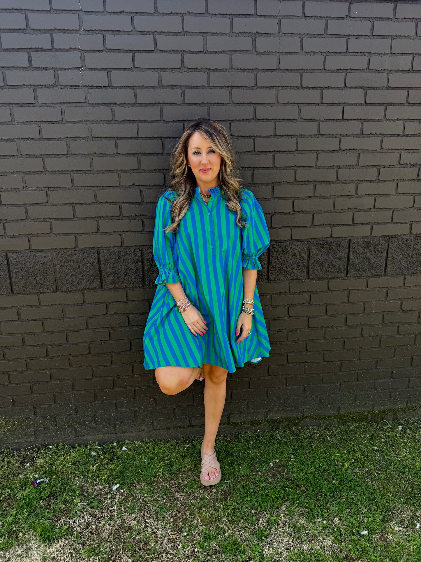 Boldly Stripe Dress