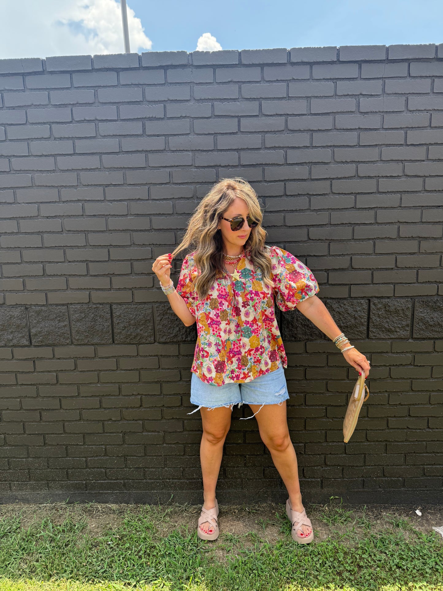 Bella Floral Top