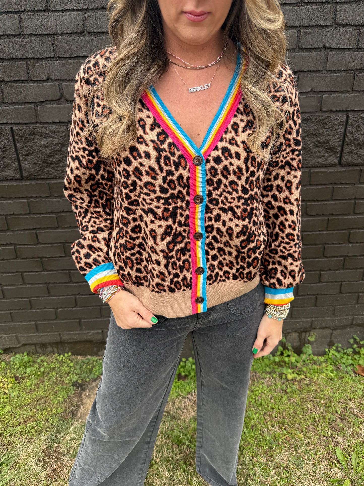 Color Me Leopard Cardigan