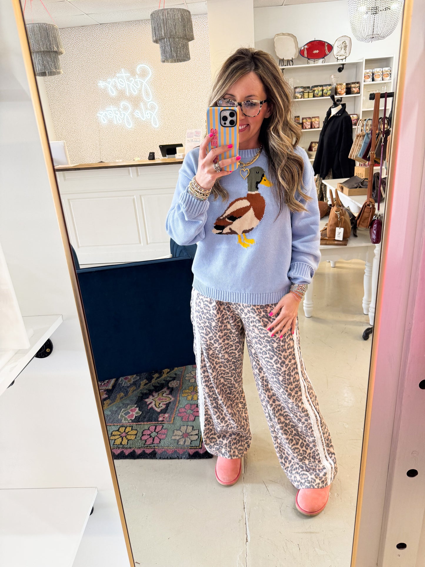 Finn Leopard Lace Pants