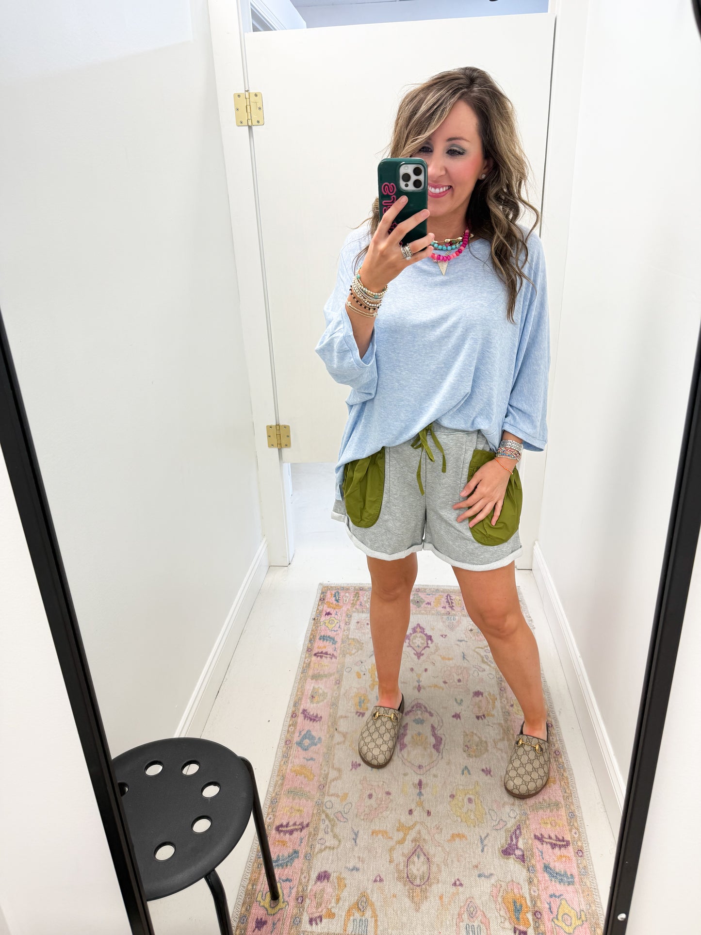Tate Blue Top