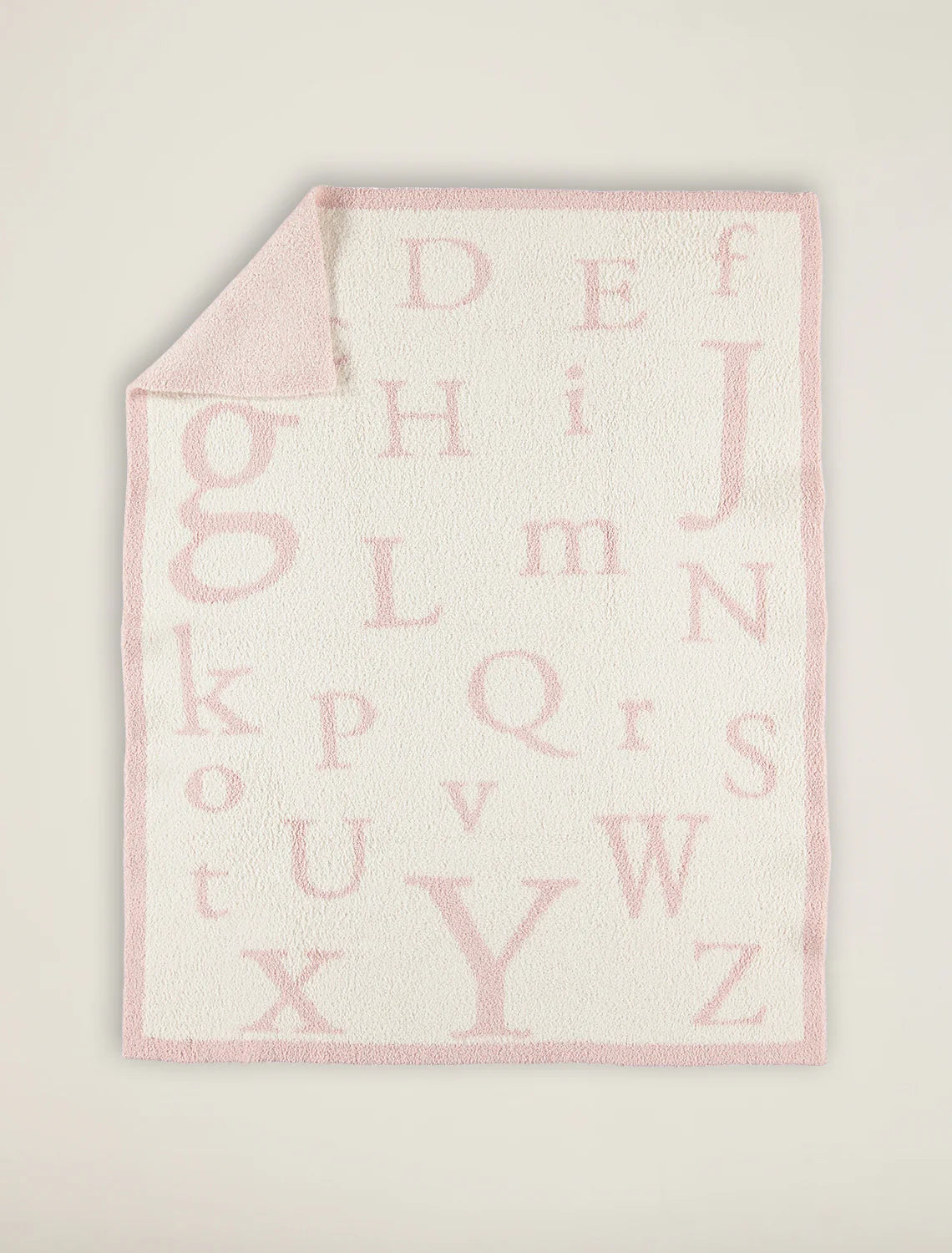 Barefoot Dreams Cozychic ABC Blanket