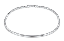E Newton Classic Sterling 2mm Bead Bracelet - Bliss Bar