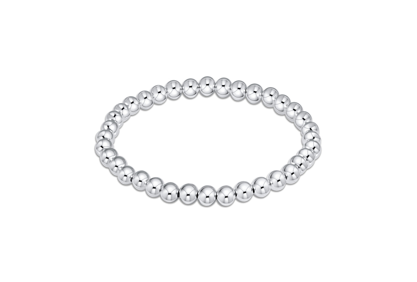 E Newton Classic Sterling 5mm Bead Bracelet