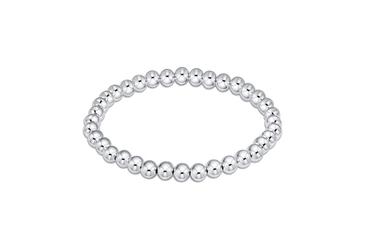 E Newton Classic Sterling 5mm Bead Bracelet