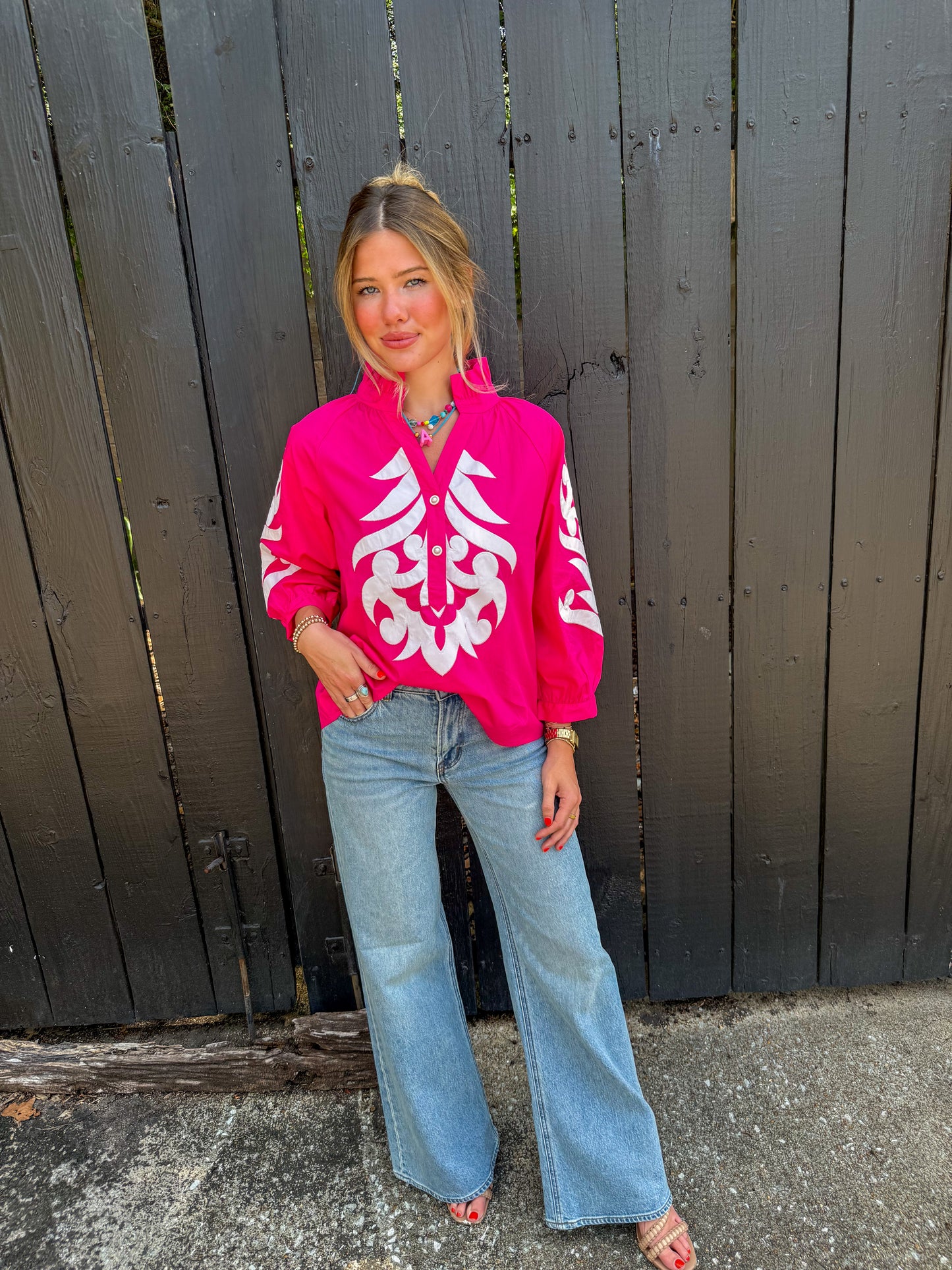Maxwell Pink Top