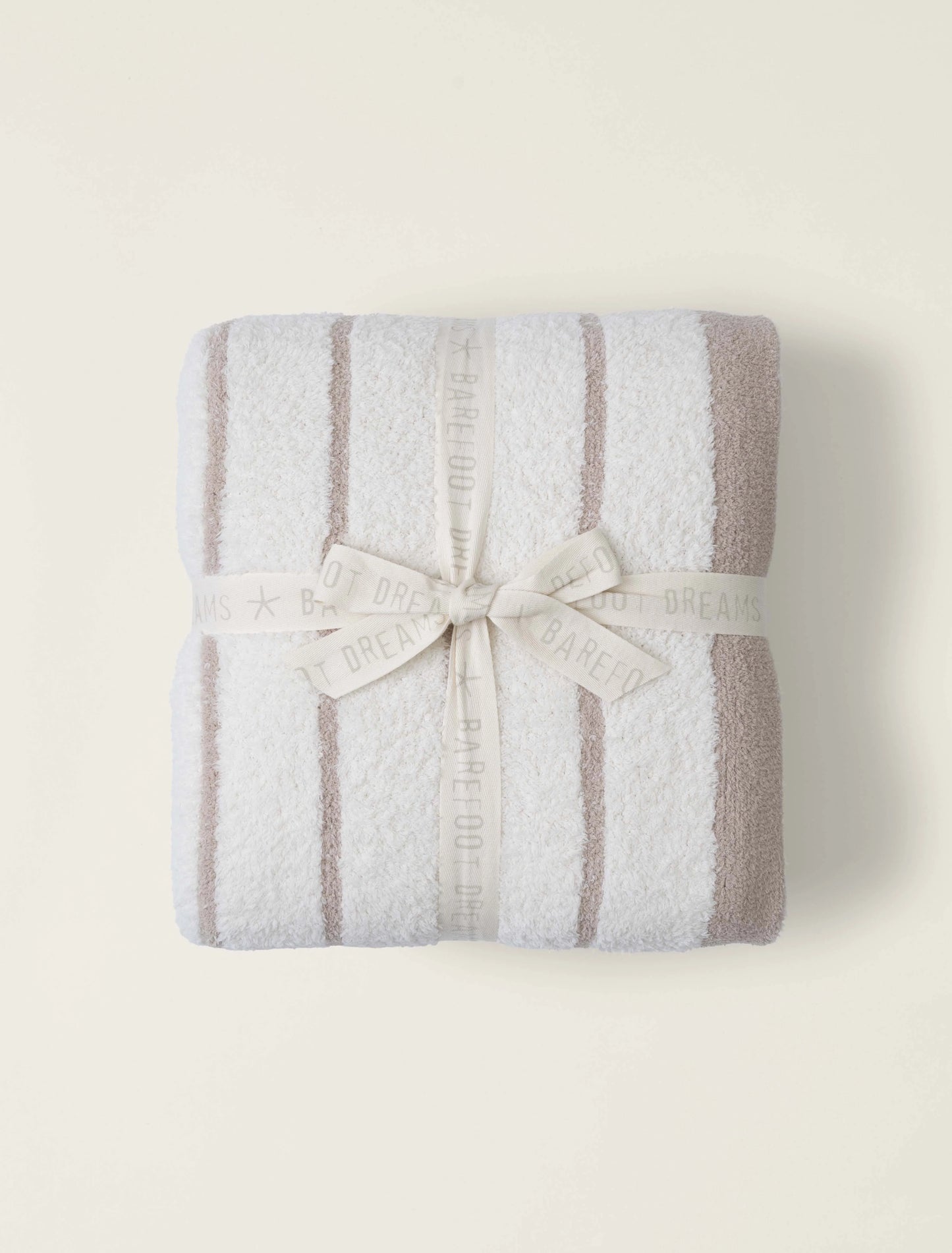 Barefoot Dreams CozyChic Border Stripe Throw