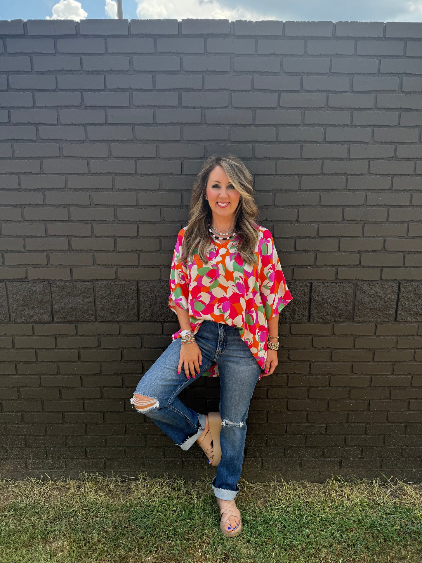 Averie Floral Top
