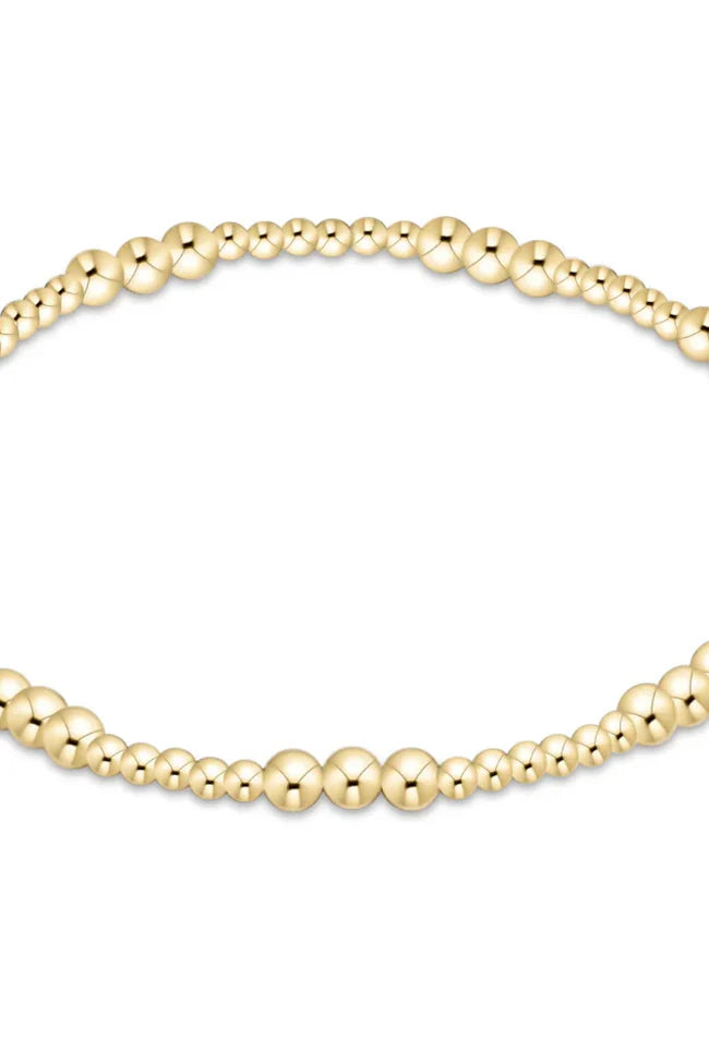 E Newton Joy Gold 3mm Bracelet