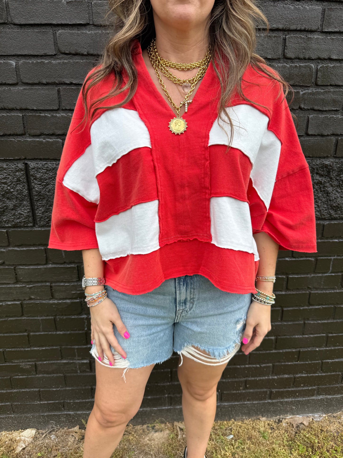 Alys Red Top
