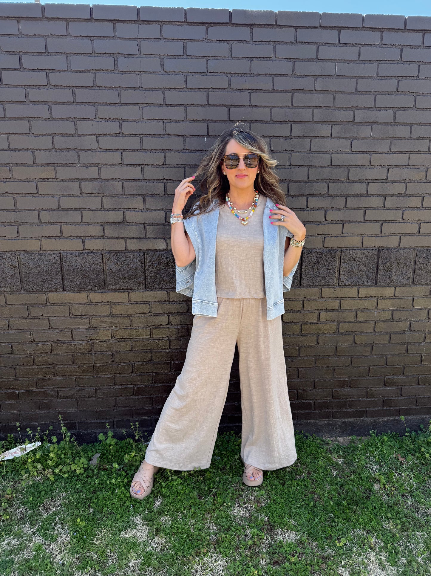 Z Supply Scout Textured Slub Pant Parchment