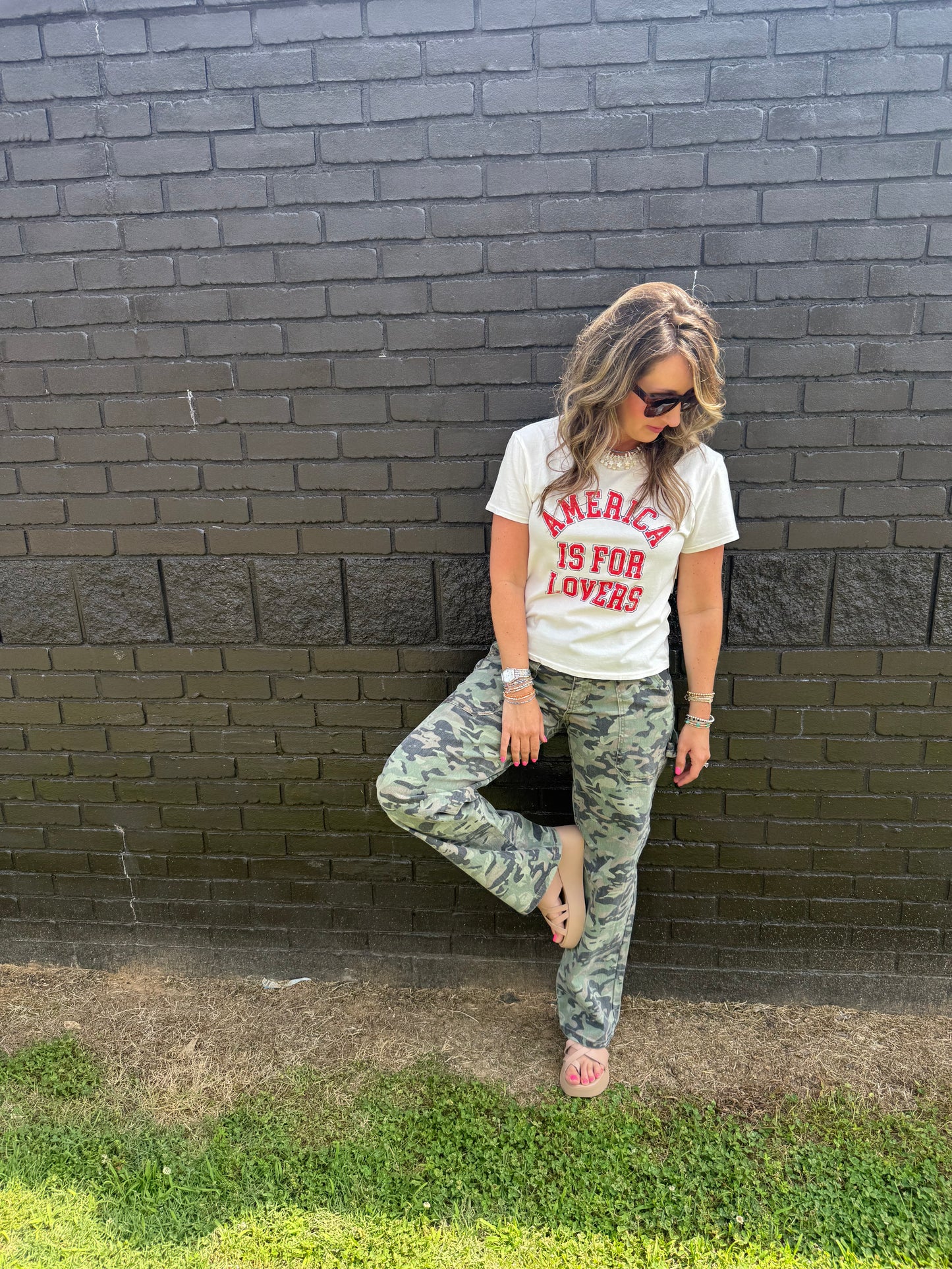 Z Supply America is for Lovers Tee