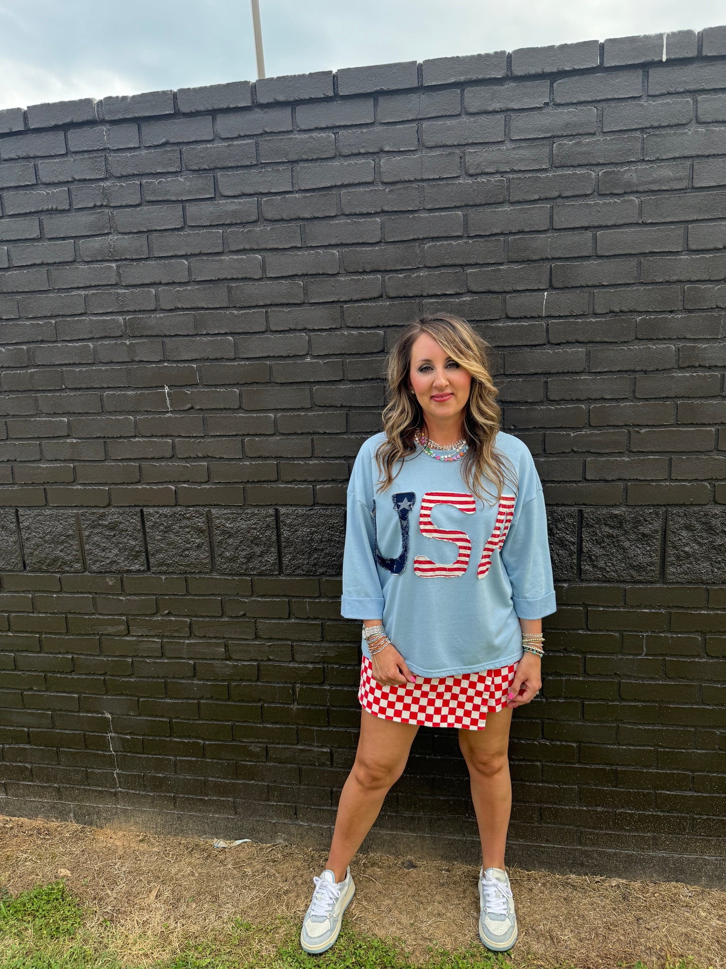 Patriot Skort Red