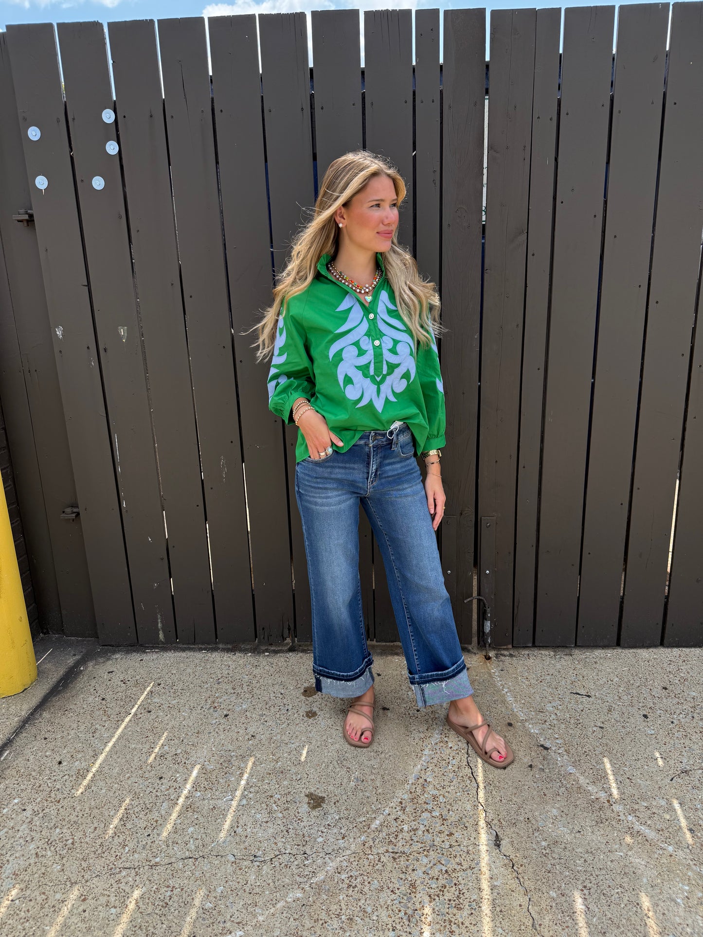 Maxwell Green Top