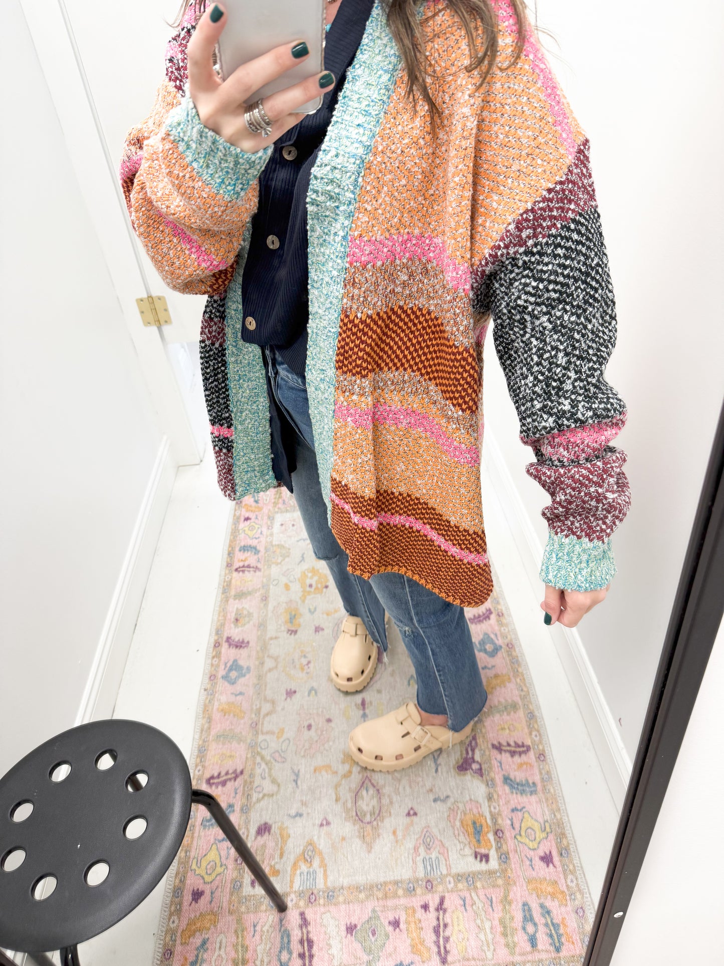 Savannah Orange Cardigan