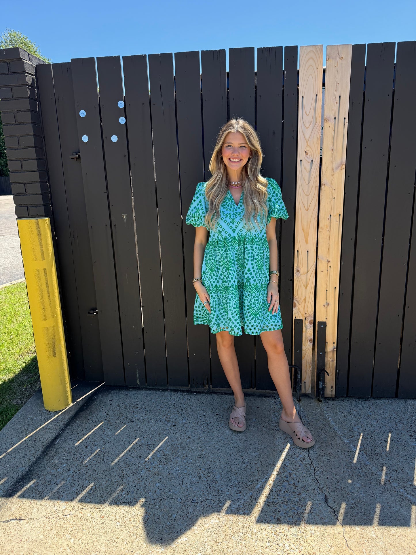 Jacey Eyelet Dress