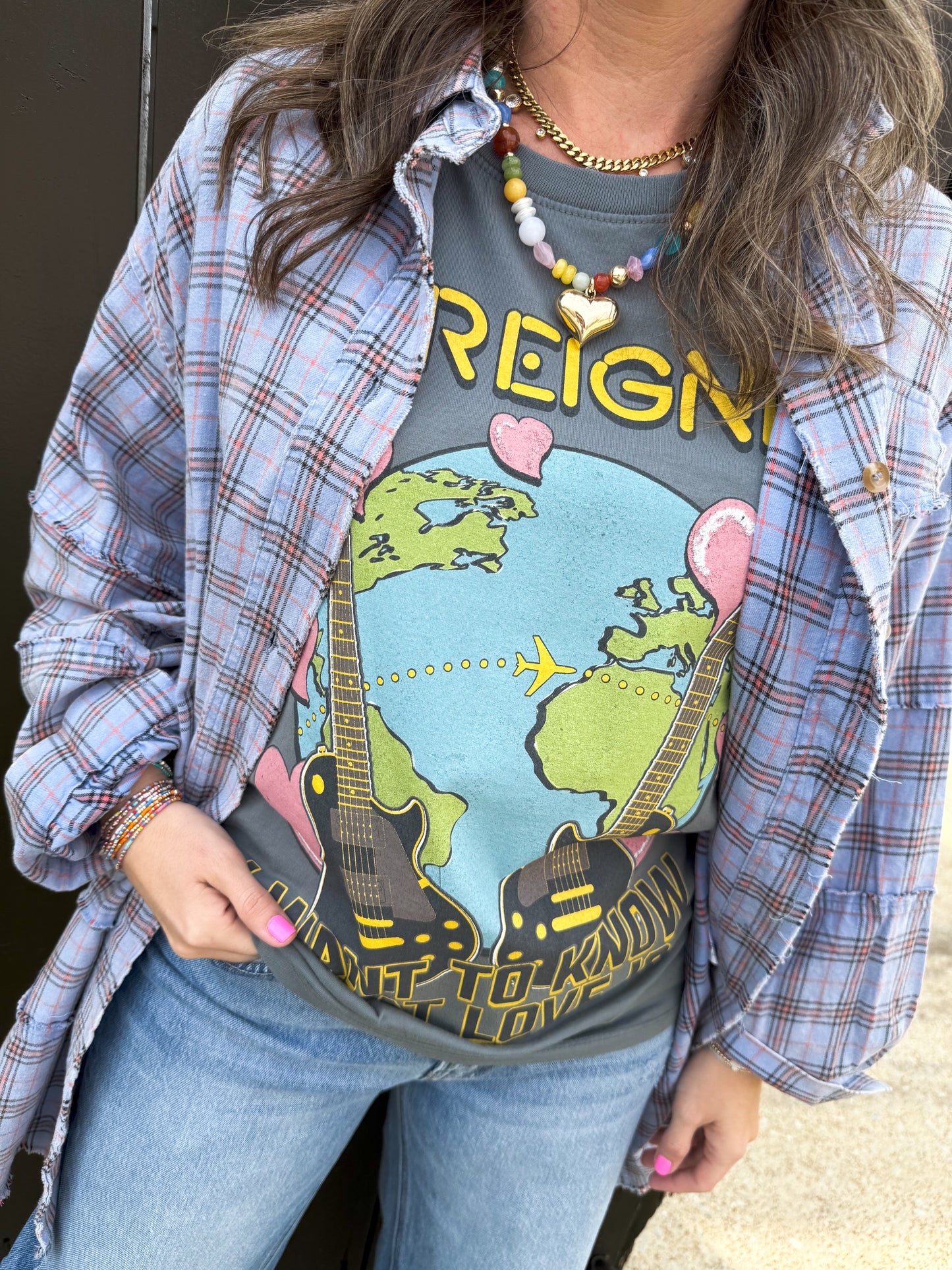 Recycled Karma Foreigner Tee