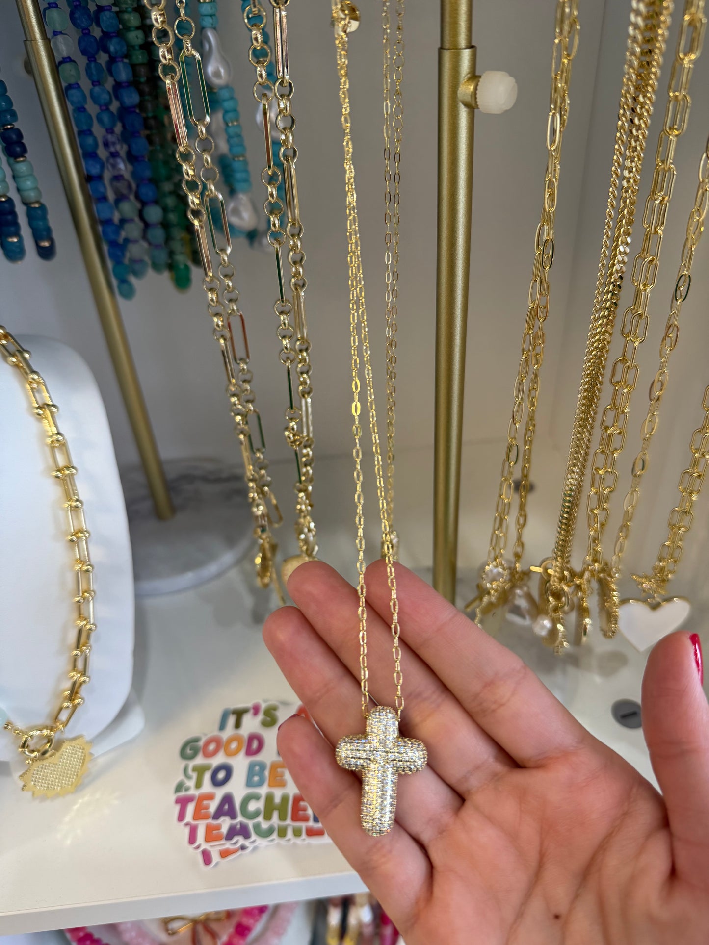 Faithful Cross Necklace